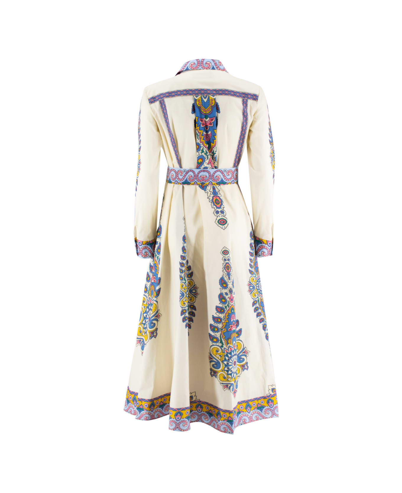 Etro Paisley Dress - PRINT ON WHITE BASE