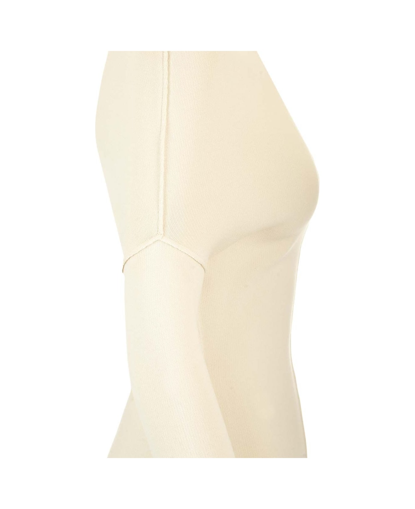 Rick Owens Donut Neck Sweater - Ivory