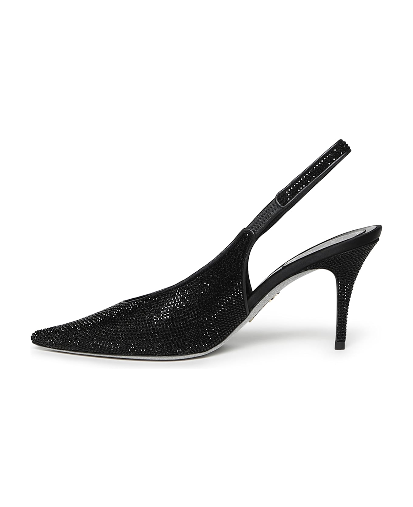 René Caovilla Jinny Slingback - Black