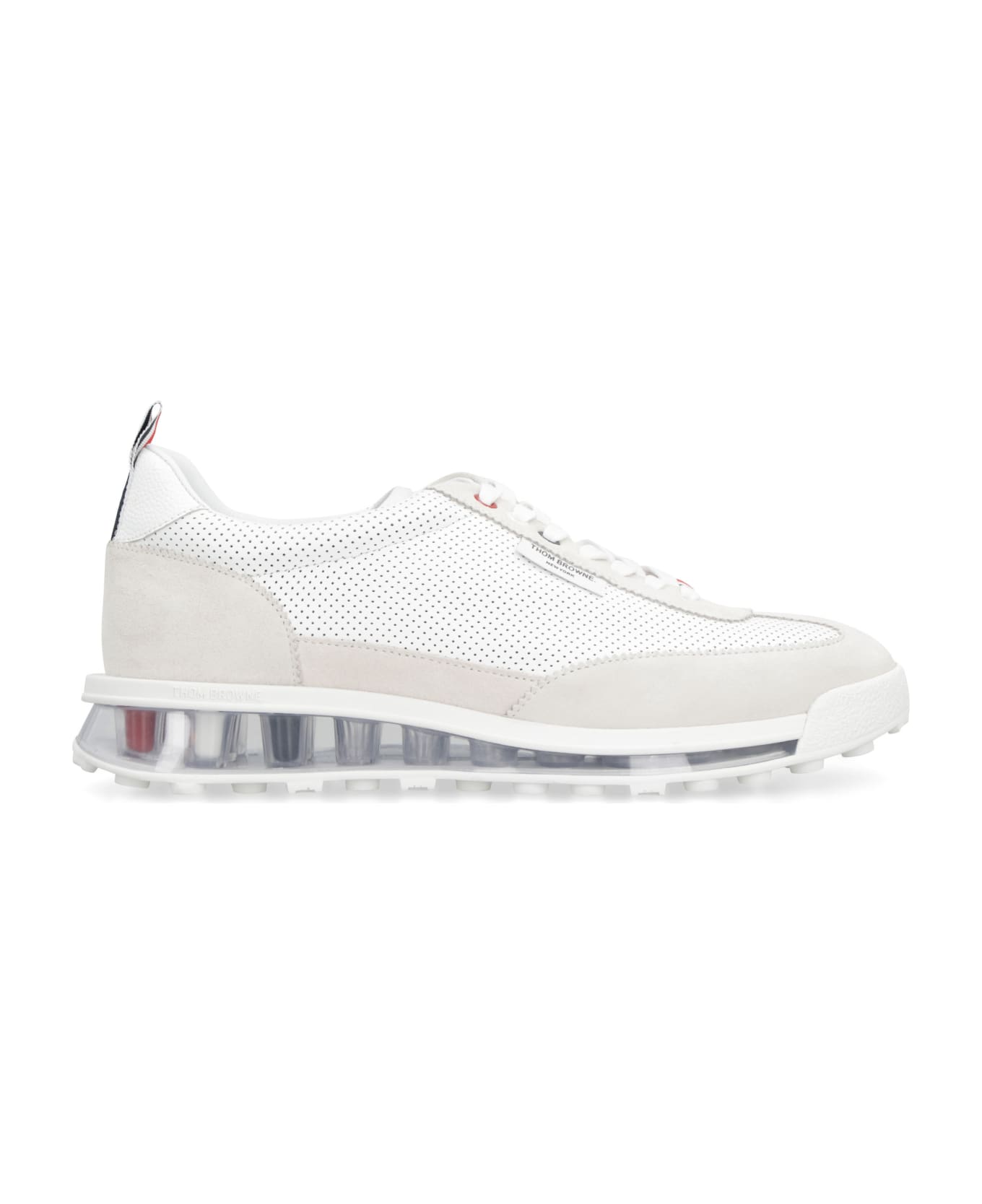 Thom Browne Leather Low-top Sneakers - White