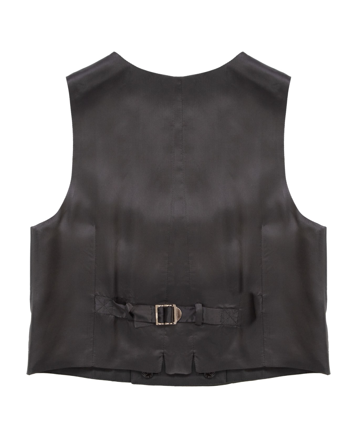 Dolce & Gabbana Virgin Wool And Viscose Vest - Back