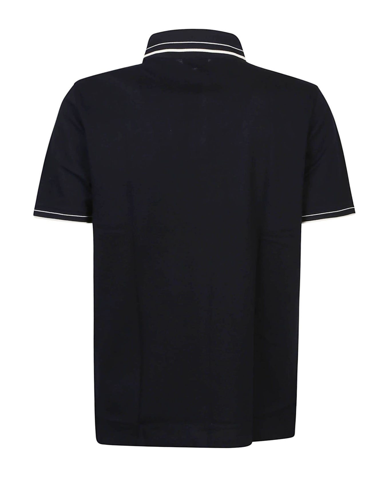 Emporio Armani Short Sleeve Polo Shirt - Blu Navy