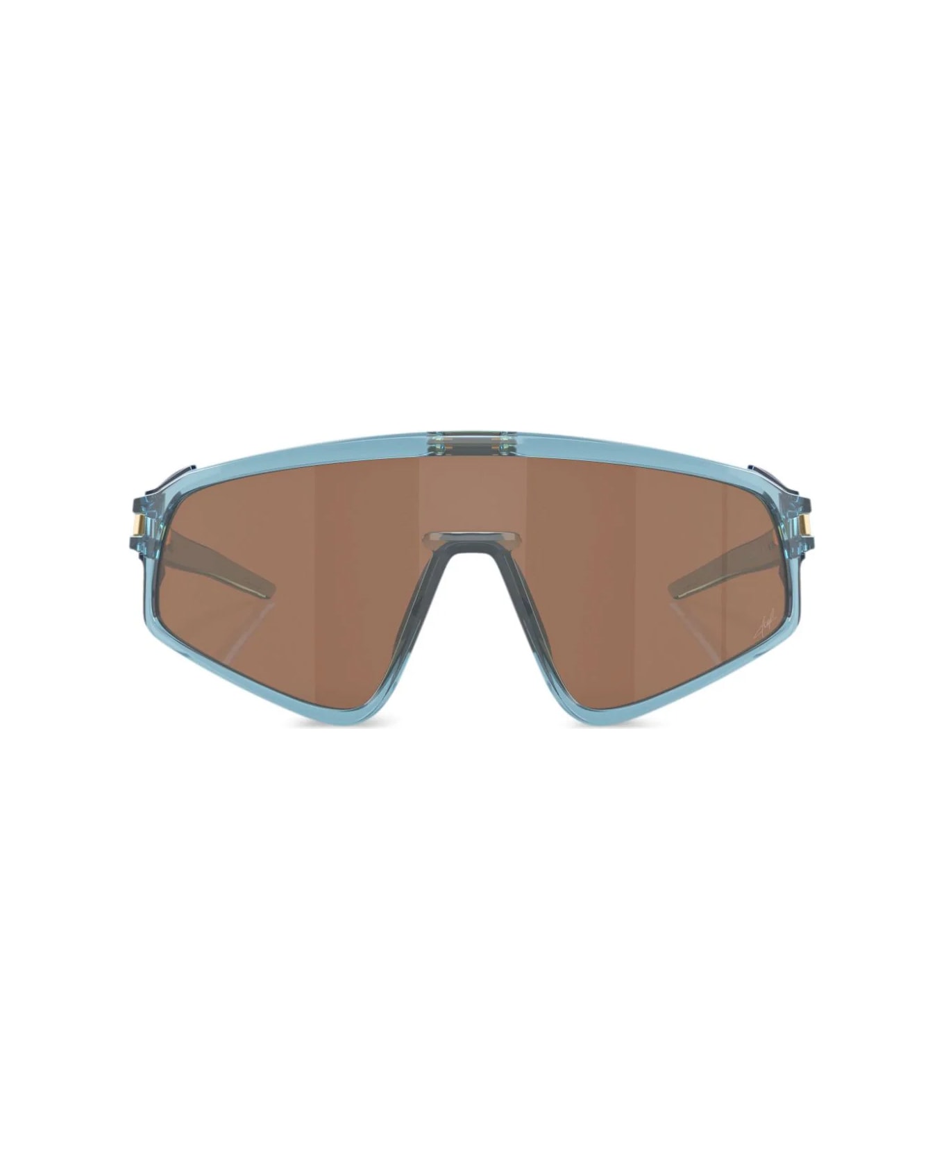 Oakley Oo9404 Latch Panel 940408 Transparent Stonewash Sunglasses - Blu