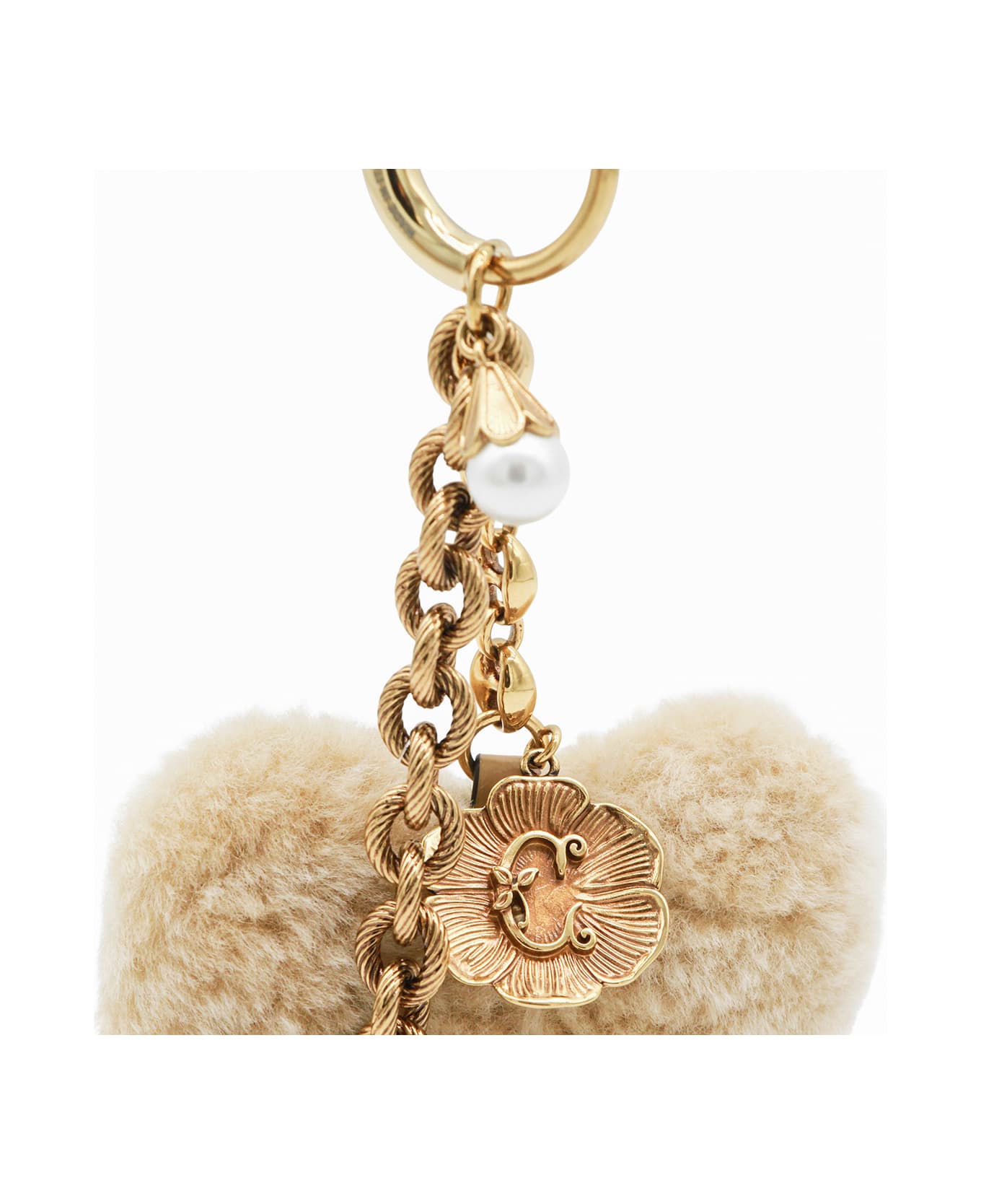 Chloé Beige Key Ring - SUMMERY BEIGE