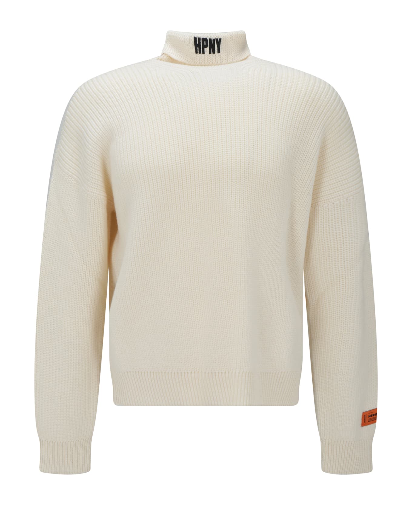 HERON PRESTON Sweater - Ivory Blac