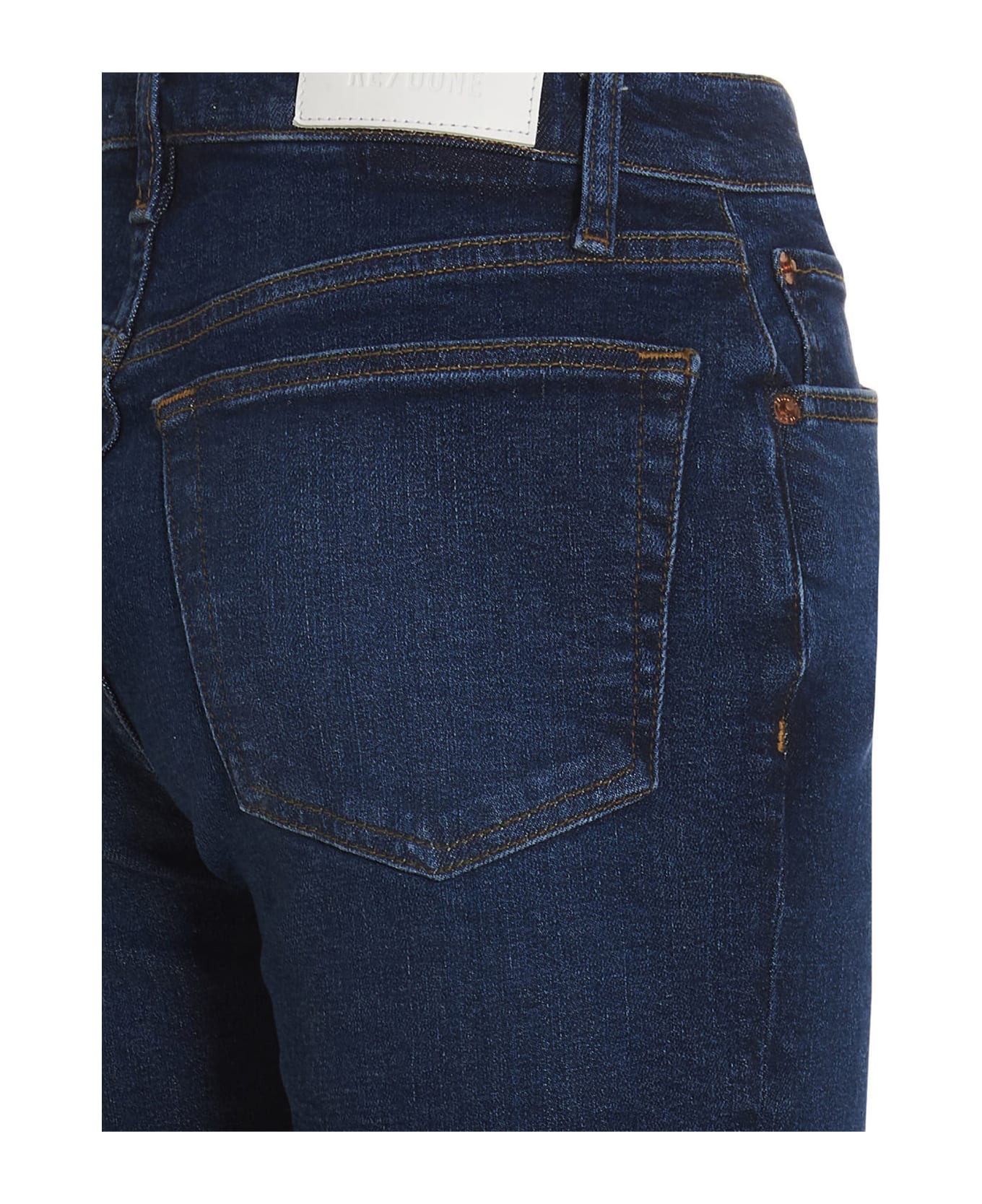 RE/DONE '70's Stove Pipe' Jeans - Blue