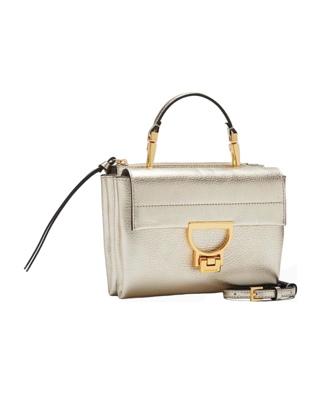 Coccinelle Arlettis Handbag - Pale gold トートバッグ
