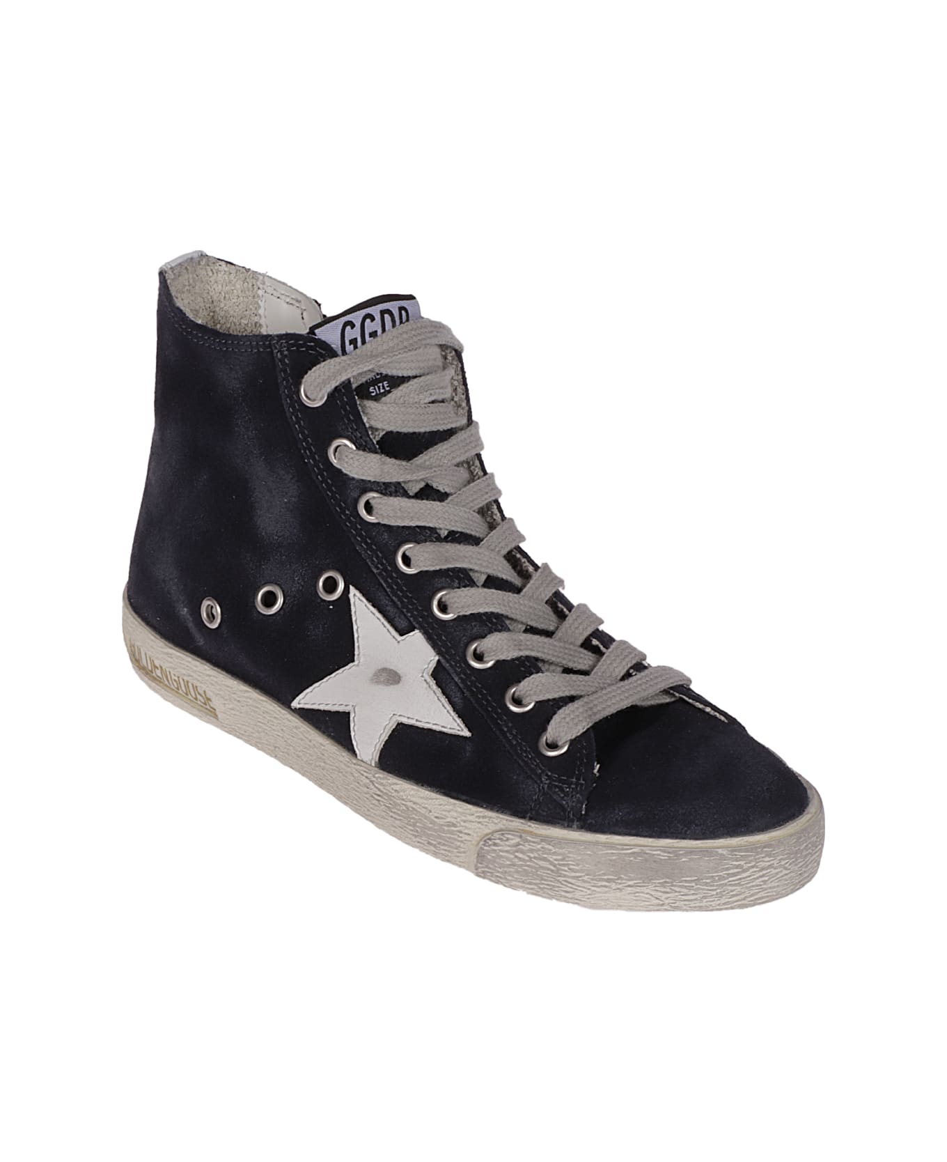 Golden Goose Francy Classic Suede Upper Shiny Leather Star - 50517