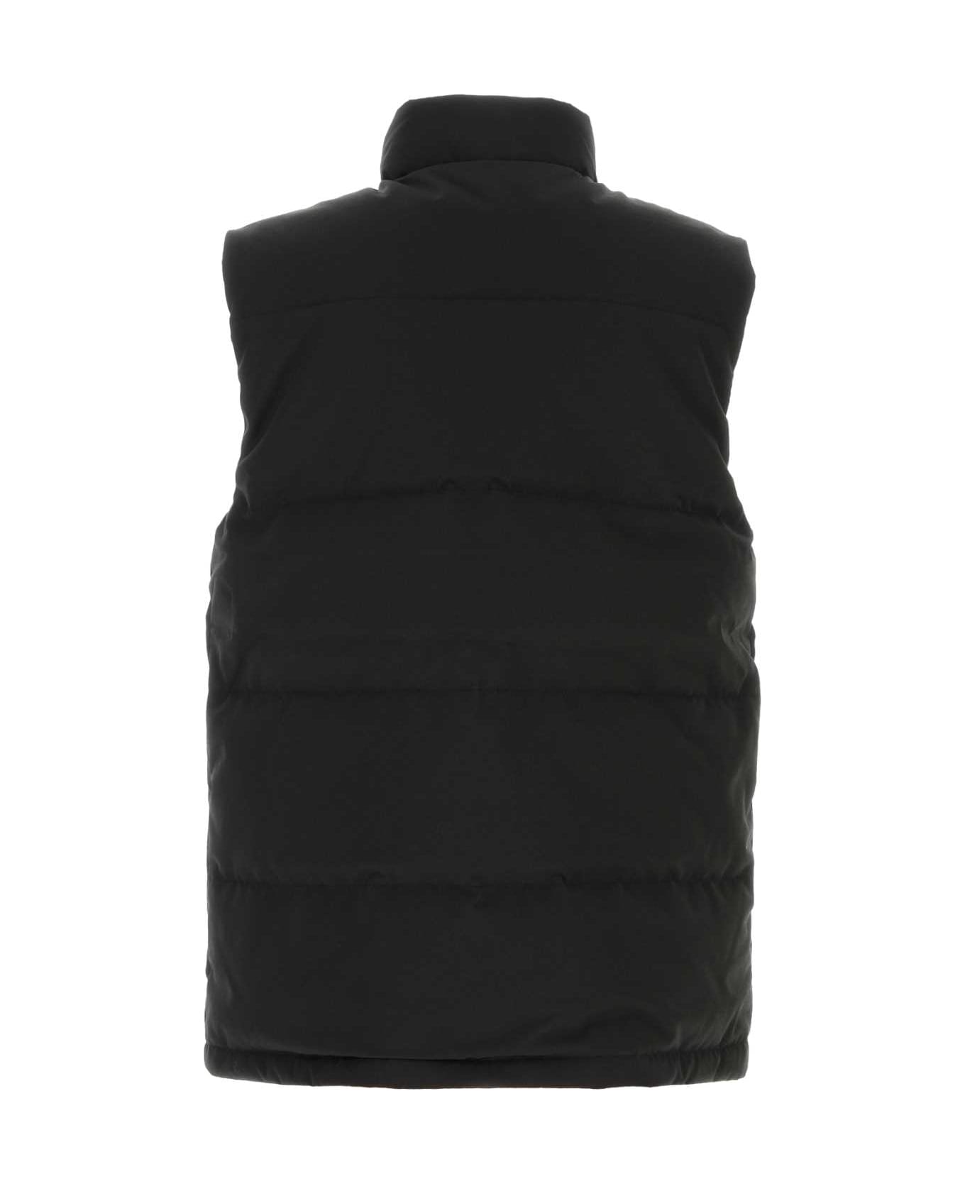 Canada Goose Black Polyester Blend Freestyle Sleeveless Down Jacket - BLACKNOIR