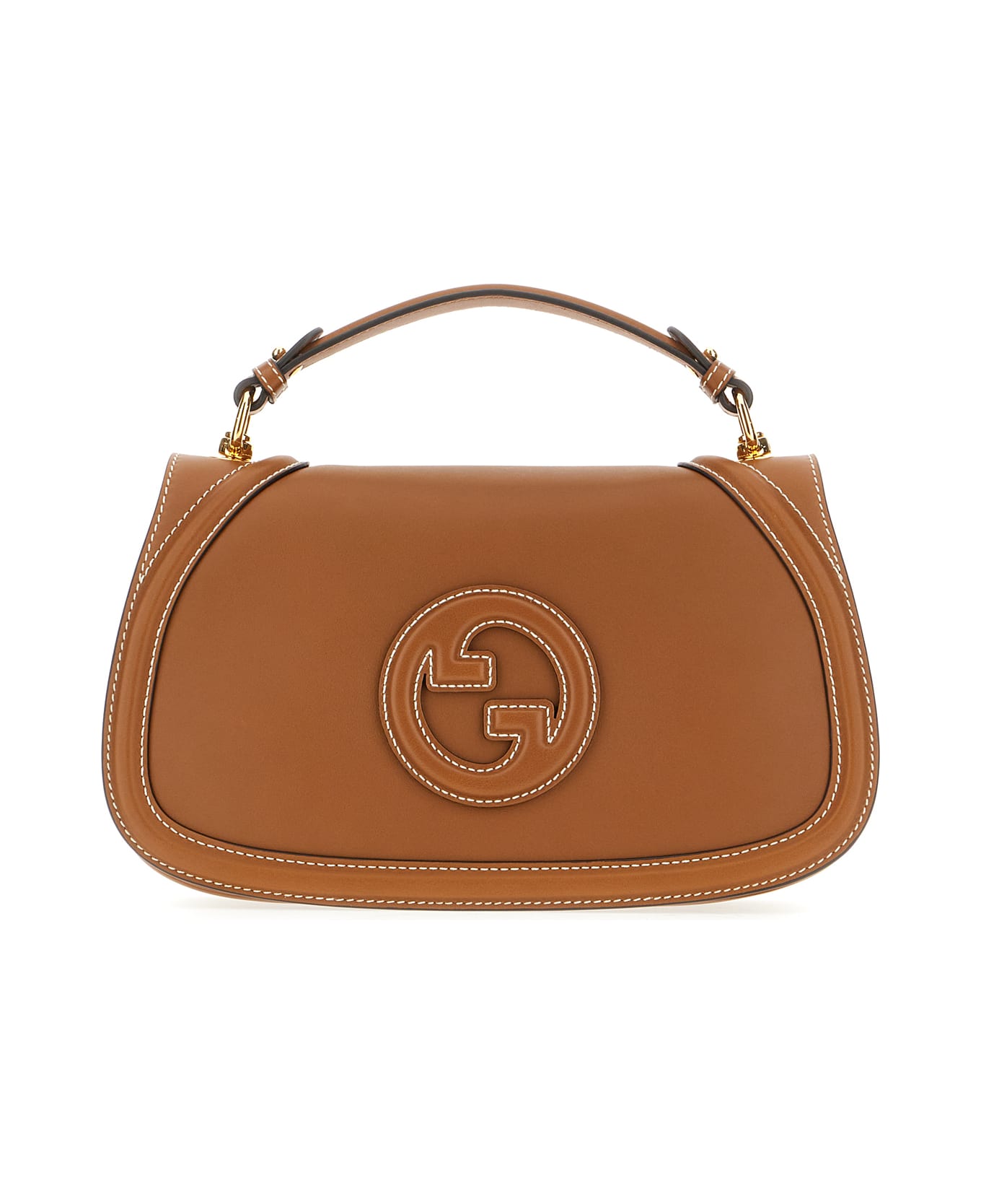 Gucci Camel Leather Medium Blondie Handbag - SUNDIAL