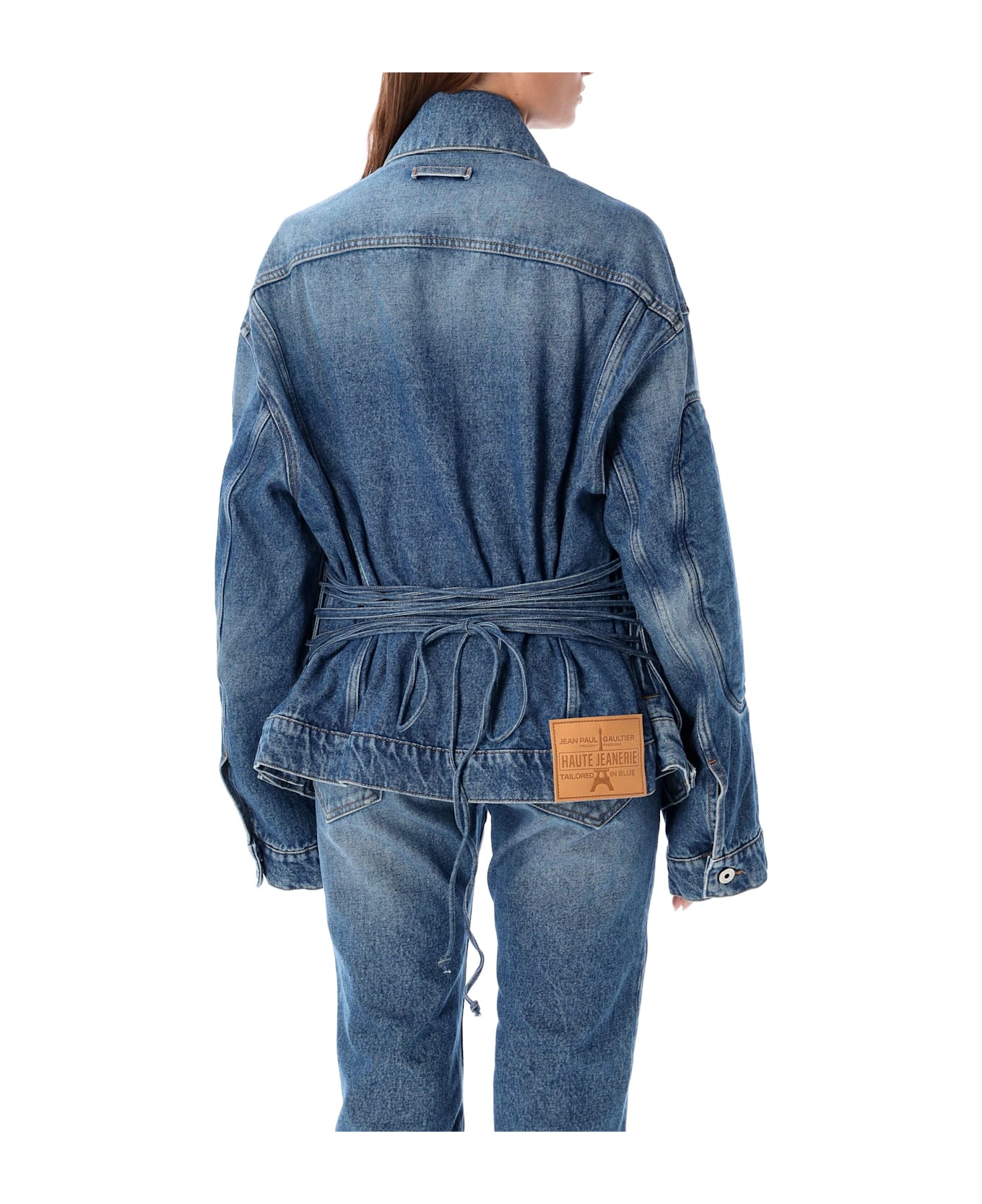 Jean Paul Gaultier Denim Jacket Lacing - VINTAGE BLUE