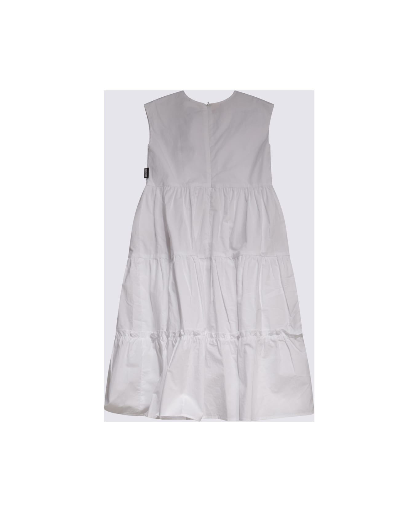 Moschino White Cotton Dress - White ジャンプスーツ