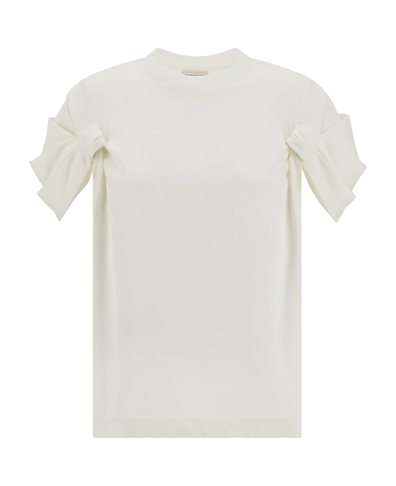 Alexander McQueen Cut And Sew T-shirt - Optical White