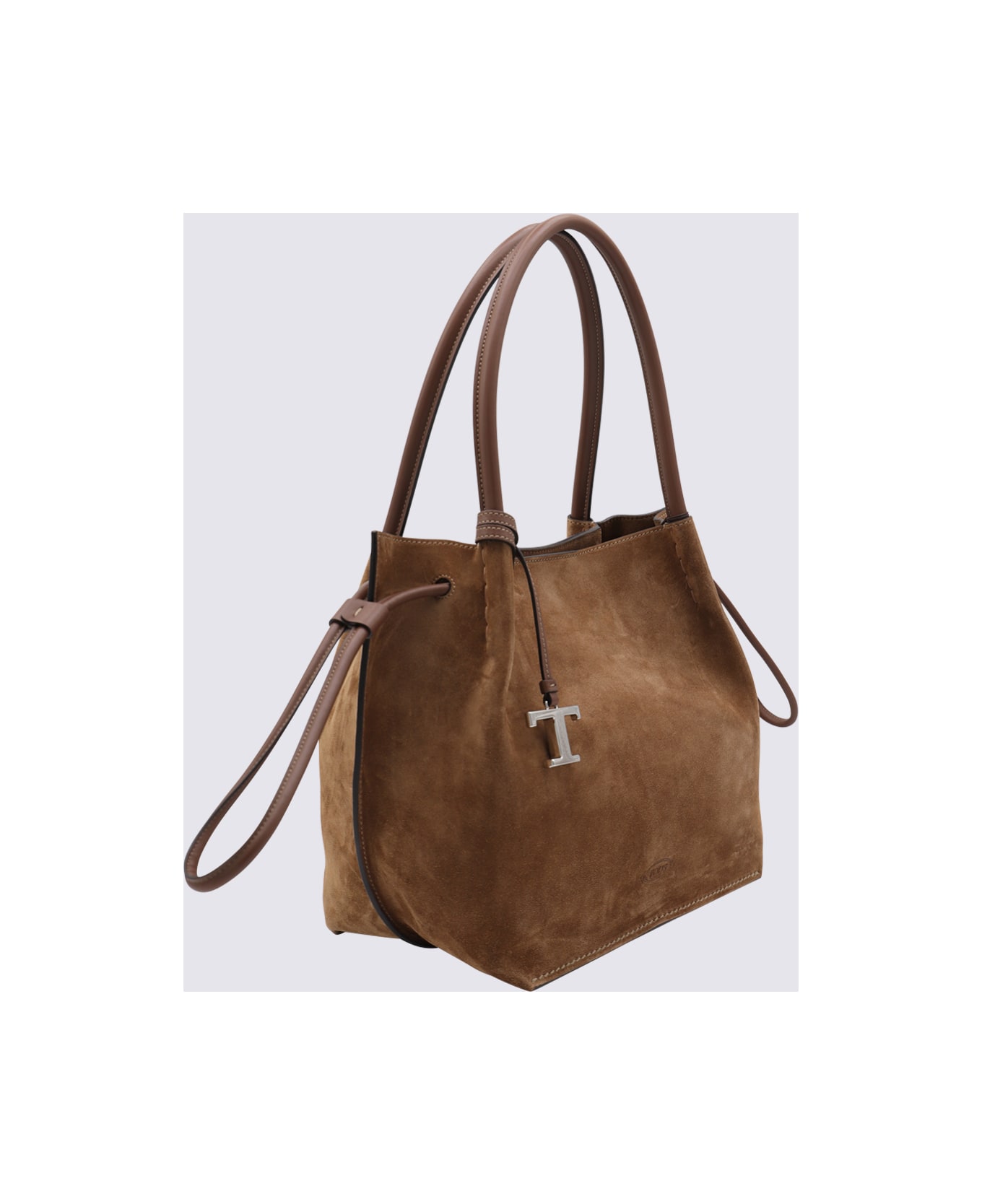 Tod
s Brown Leather Totes - SIGARO MEDIO