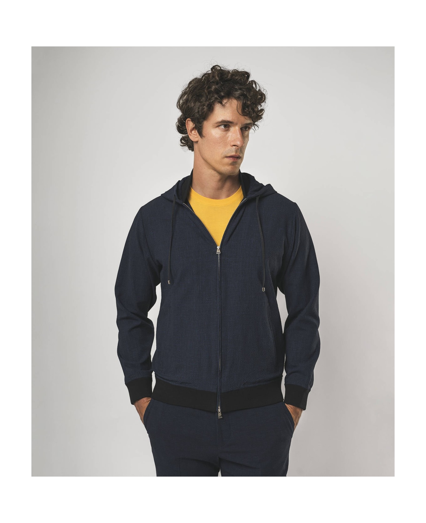 Larusmiani Sea Island Tracksuit Hoodie Babe Jacket - Blue