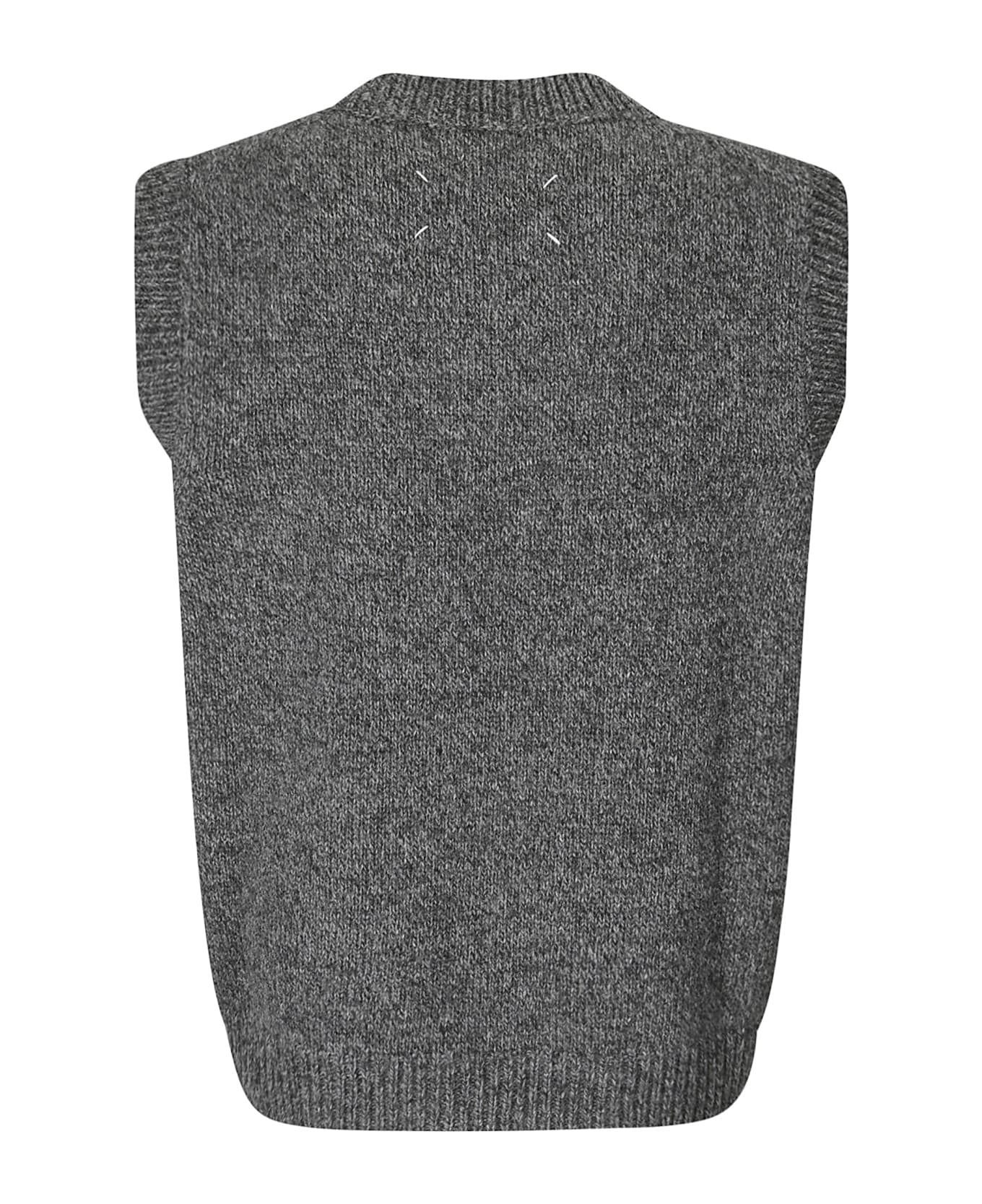 Maison Margiela Wool Vest - DARK GREY