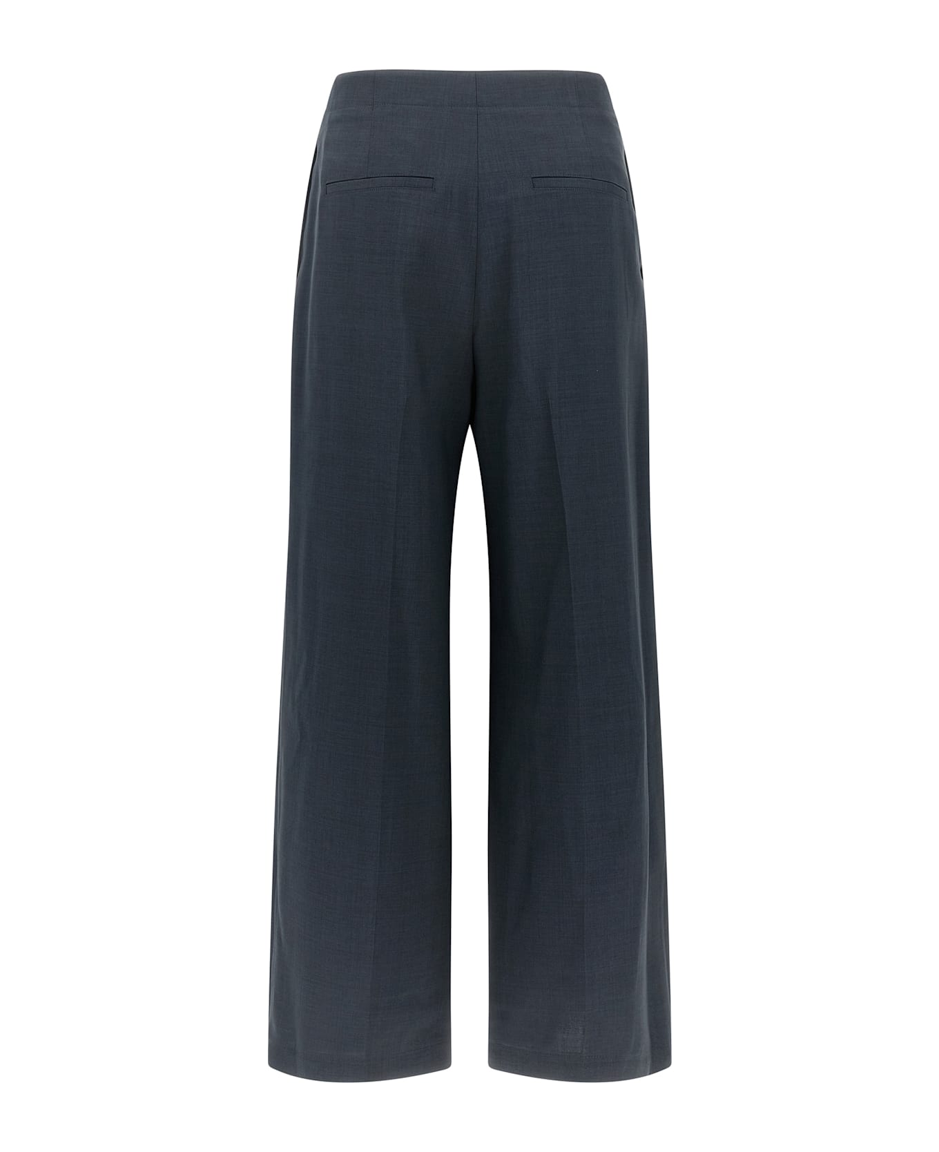 Theory 'deep Pleat' Pants - Blue