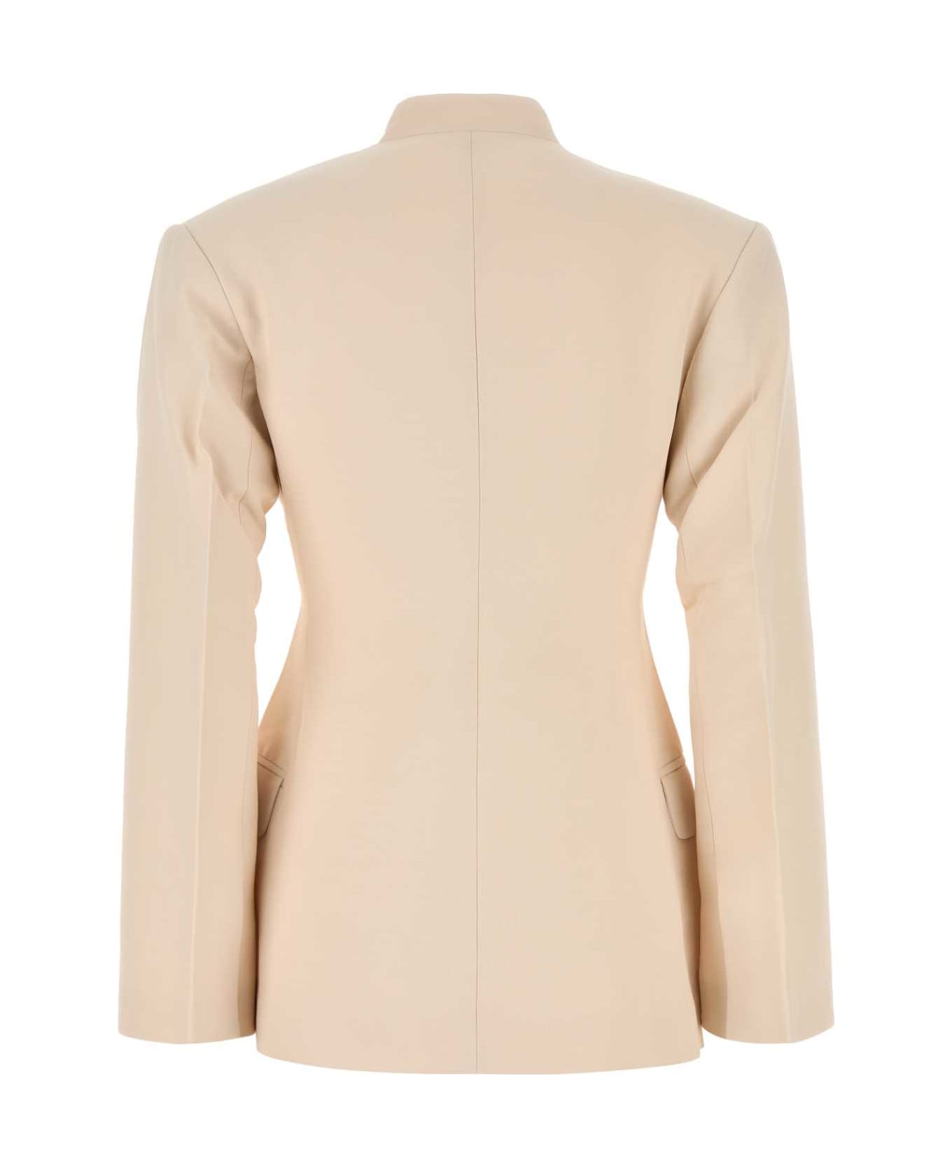 Co Light Pink Viscose Blend Blazer - PINK