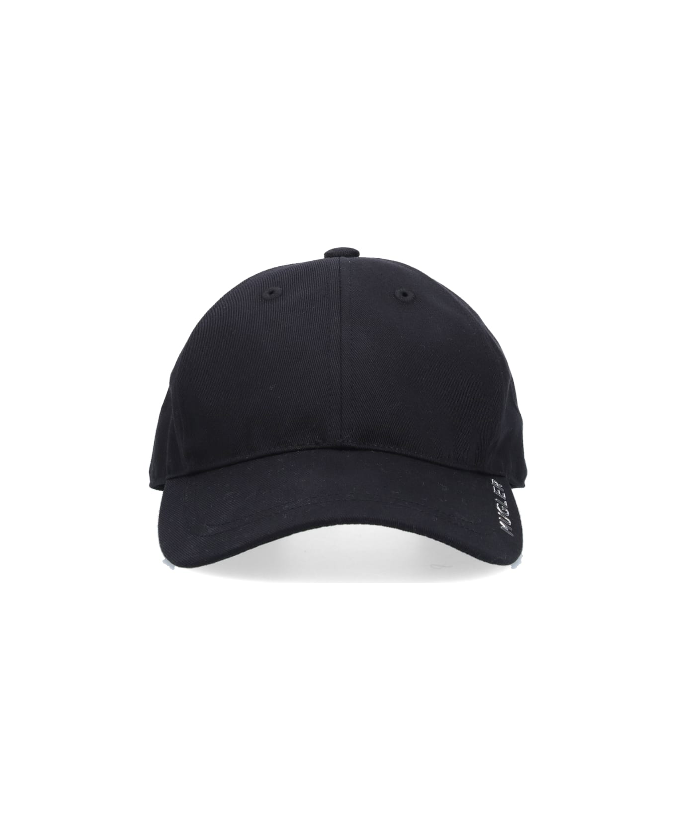 Mugler Logo Baseball Cap - Black 帽子