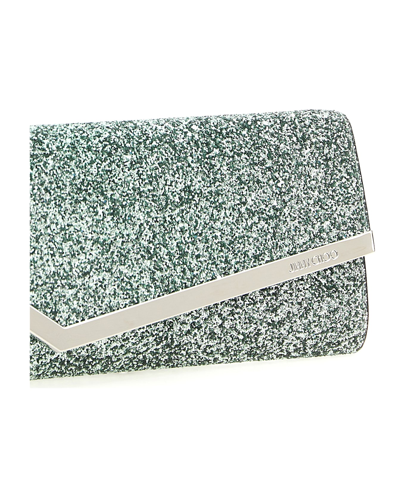 Jimmy Choo 
emmie
 Clutch - Green