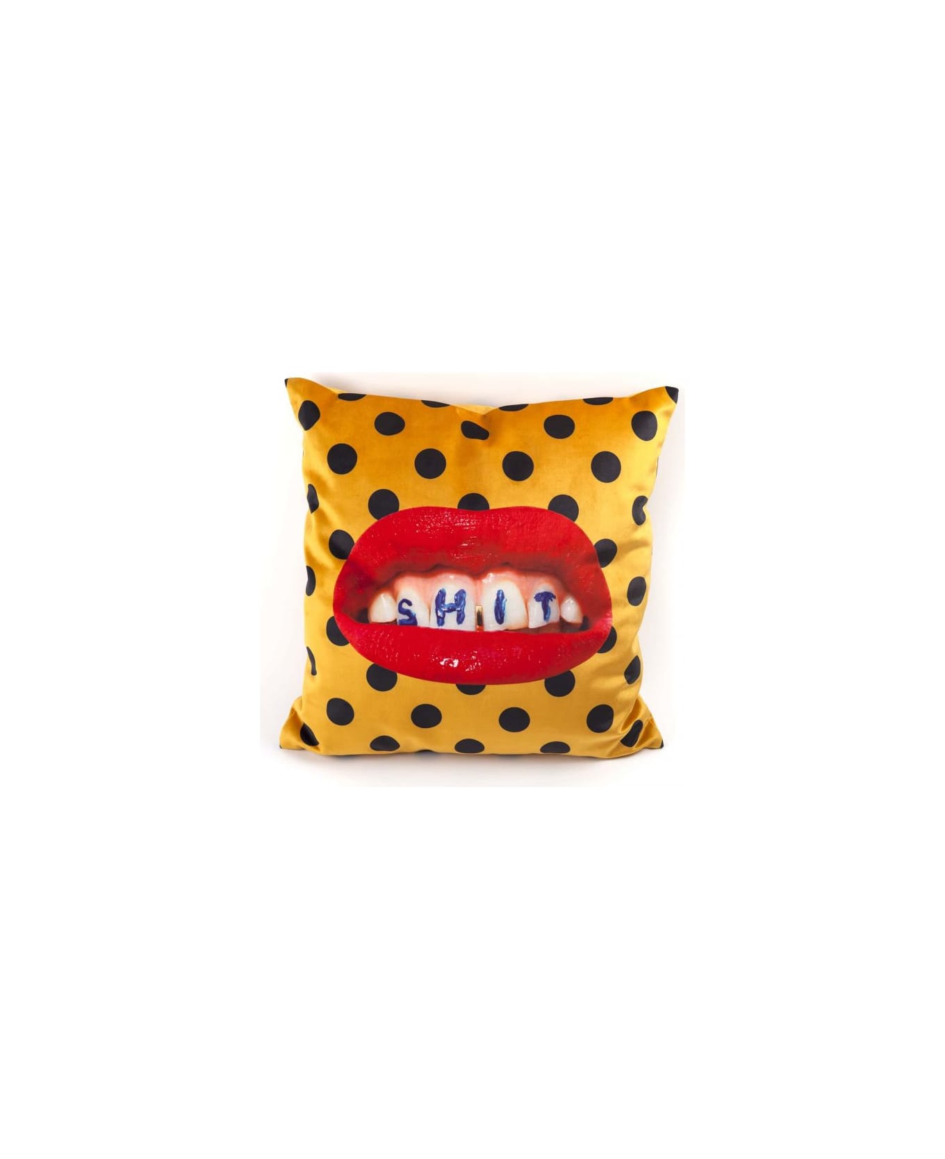 Seletti Cuscino Shit - Giallo