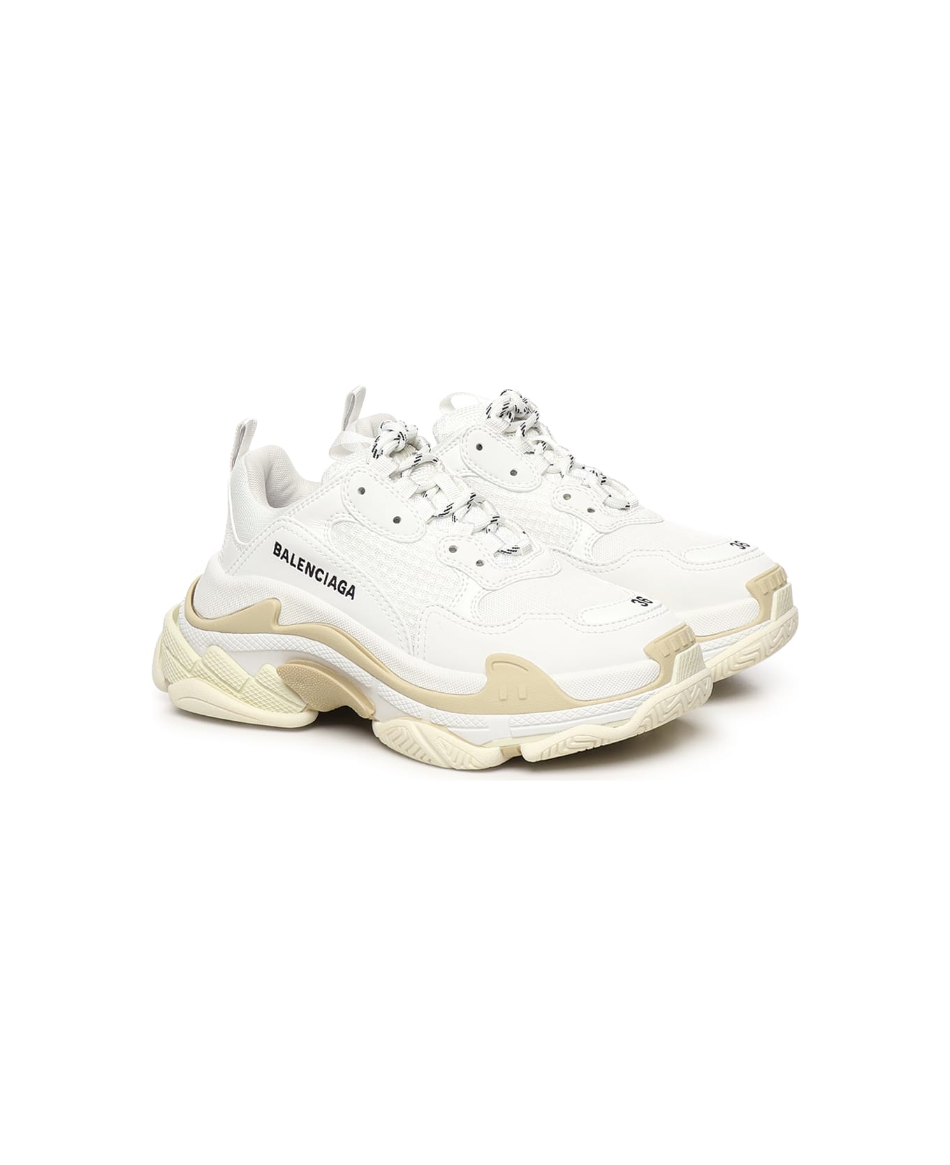 Balenciaga Scarpe Da Ginnastica Triple S - White