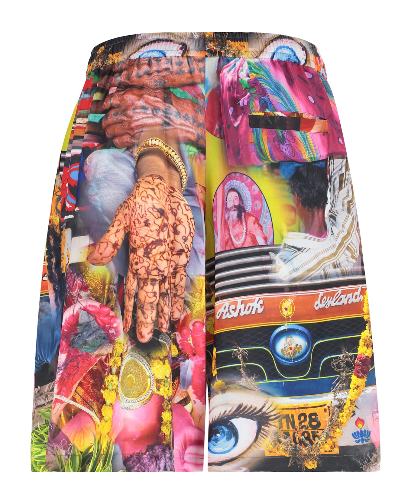 P.A.M. Printed Bermuda Shorts - Multicolor