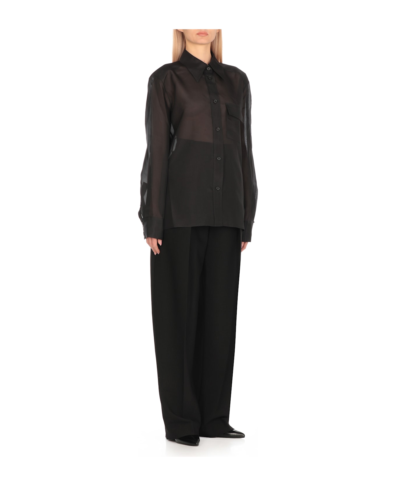 Khaite Yatty Shirt - Black