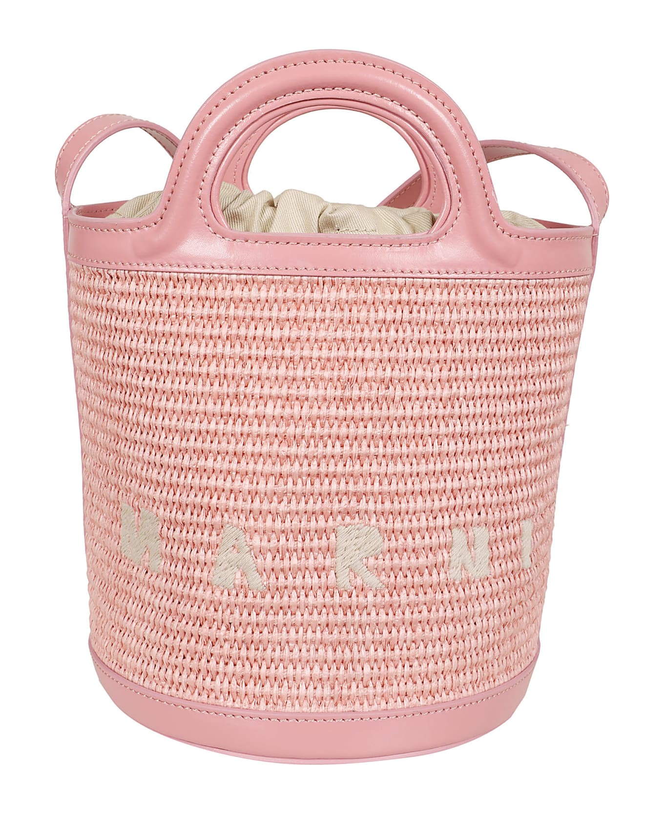 Marni Tropicalia Mini Bucket - Light Pink Light Pink