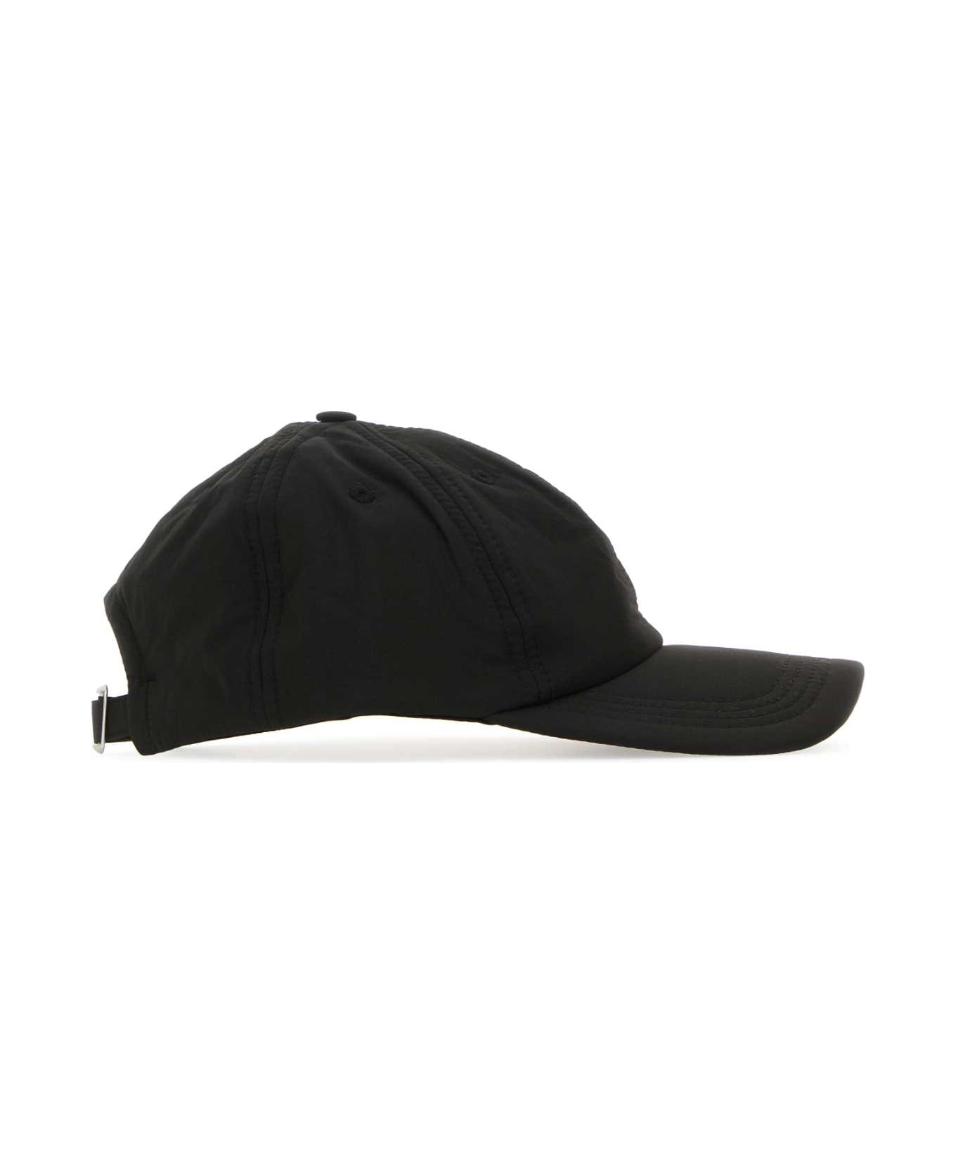 Ami Alexandre Mattiussi Black Nylon Baseball Cap - BLACK 帽子
