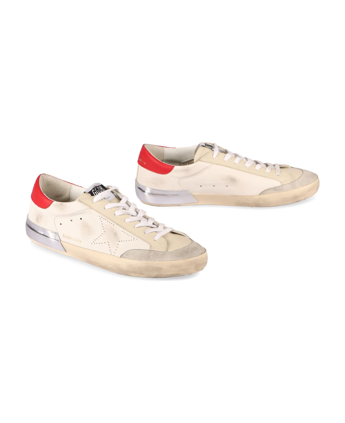 Golden Goose Super-star Leather Low-top Sneakers - White