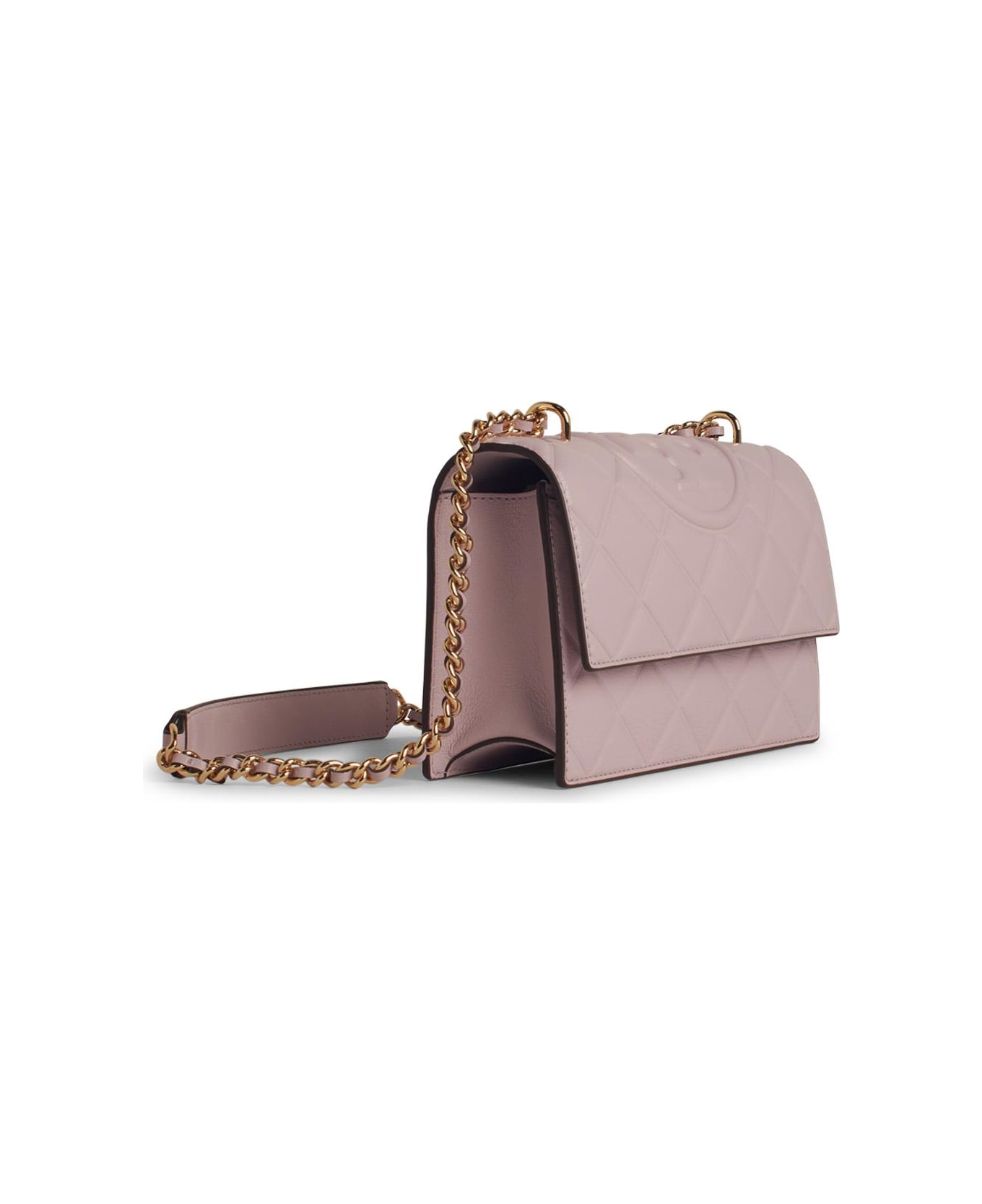 Tory Burch 
flaming
 Lilac Leather Crossbody Bag - Liliac