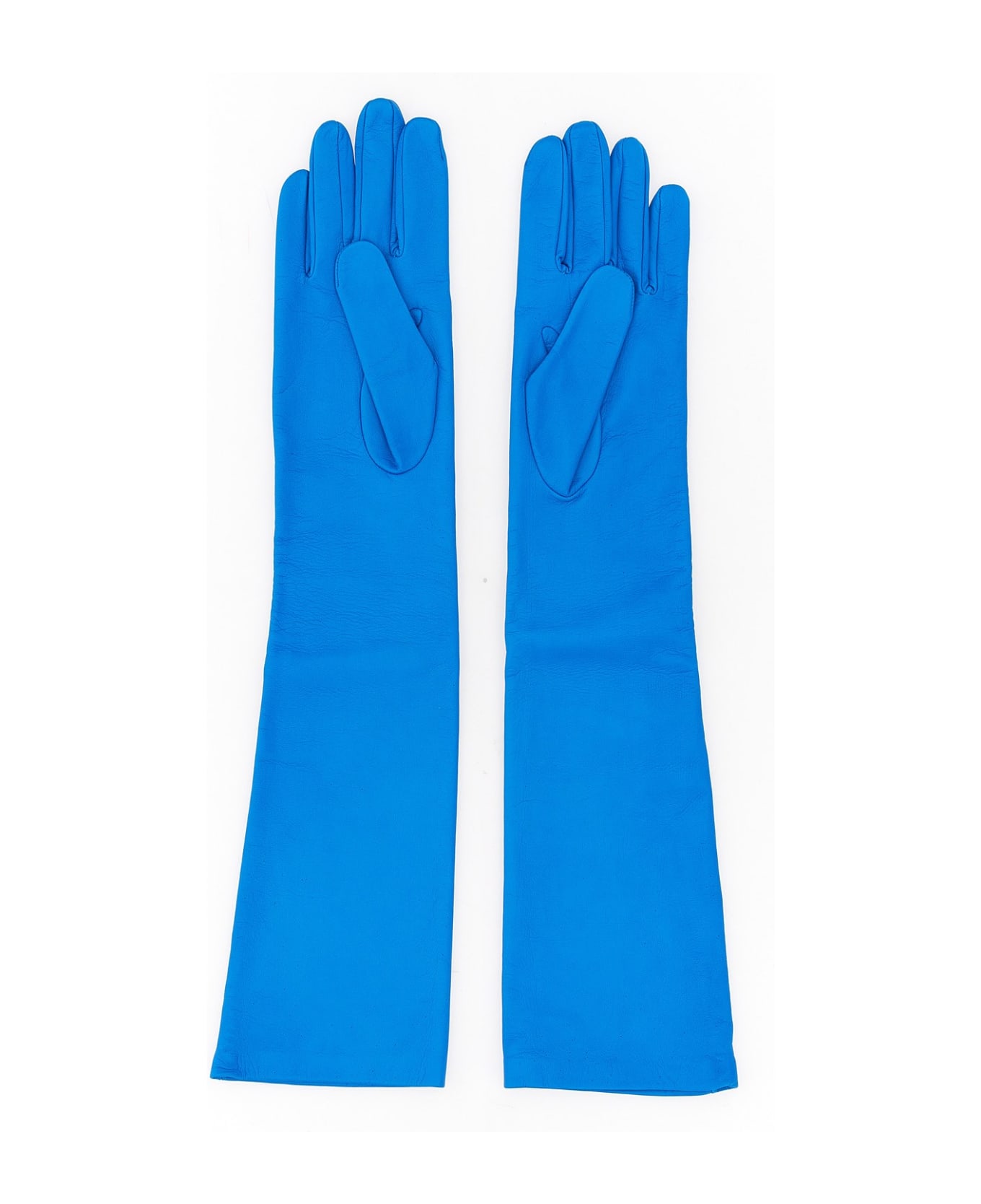 Maison Margiela Leather Gloves - BLU