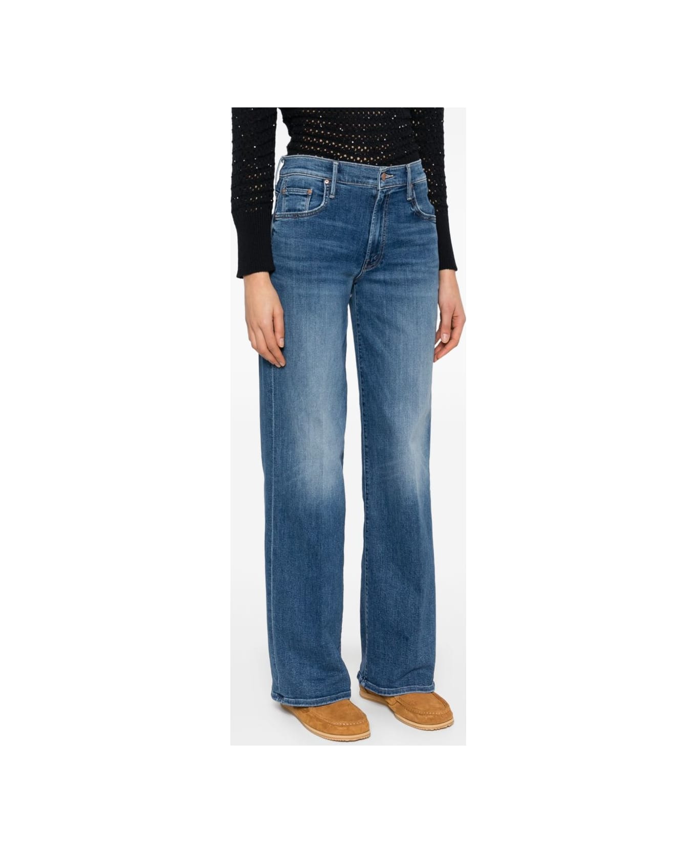Mother Jeans Maven Sneak - Blue