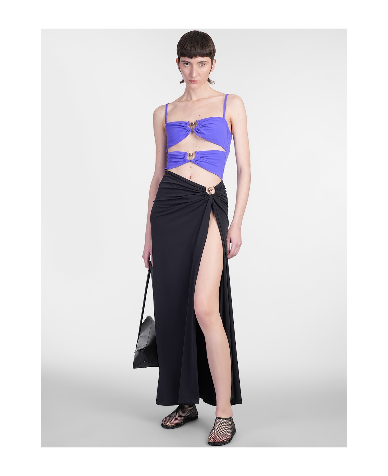 Christopher Esber Beachwear In Viola Polyamide - Viola