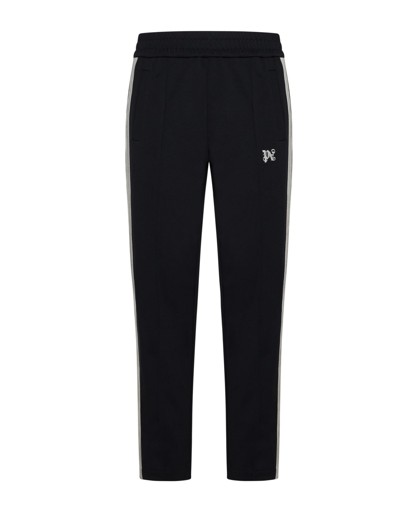 Palm Angels Track Pants In Technical Fabric - Black