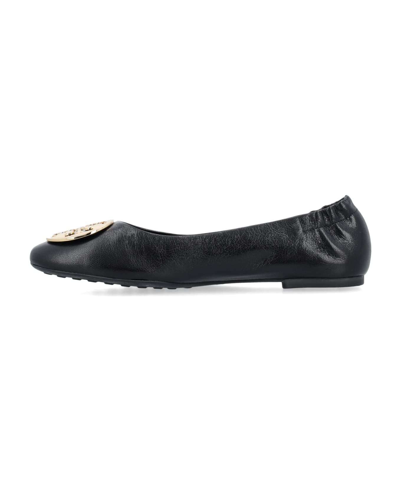 Tory Burch Claire Ballet Flats - PERFECT BLACK / PERFECT BLACK / GOL
