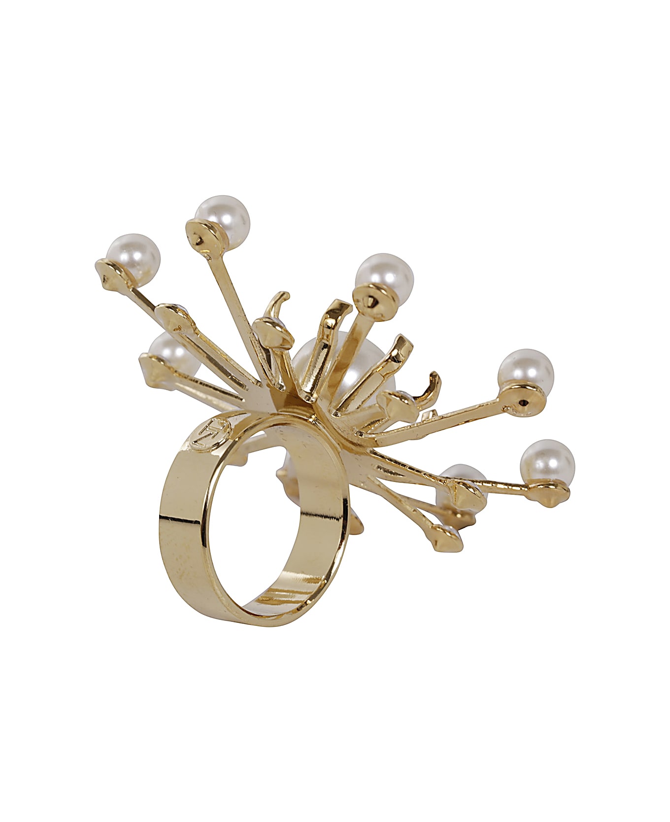 Helene Zubeldia Kiku Ring Pearl - Multi