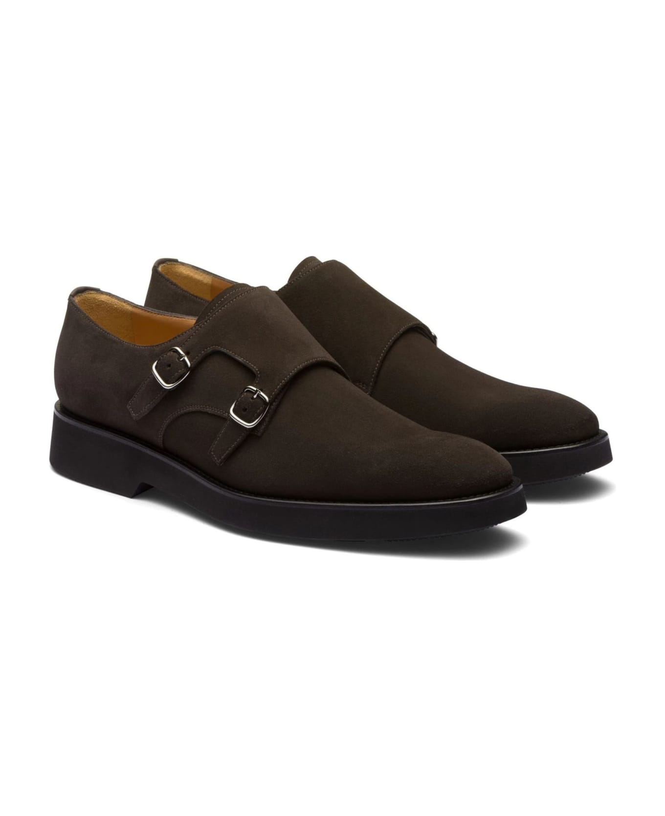 Church's Cowes L Double Monk Strap Shoe - Brown