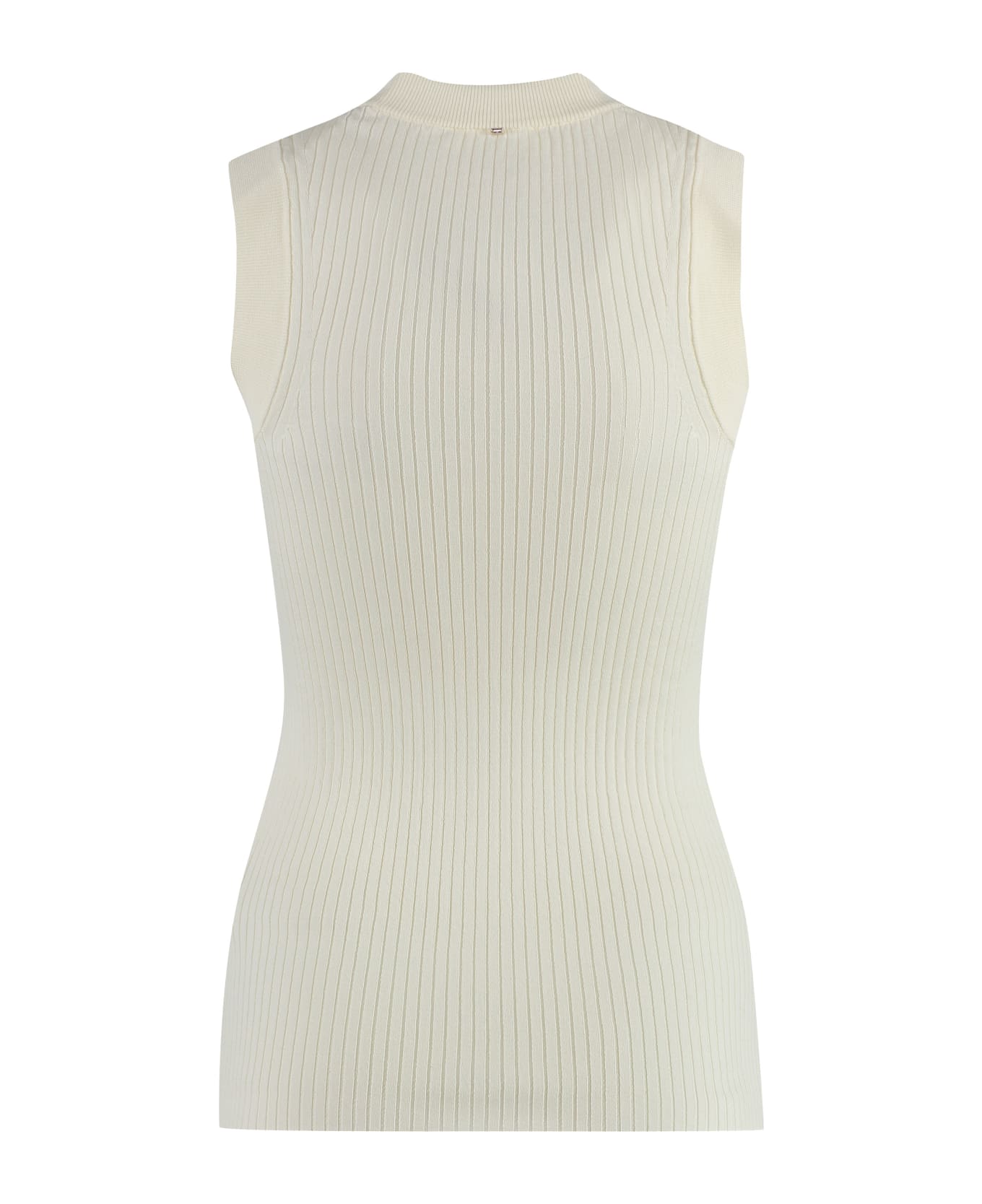 Max Mara Nido Cotton Tank Top - White