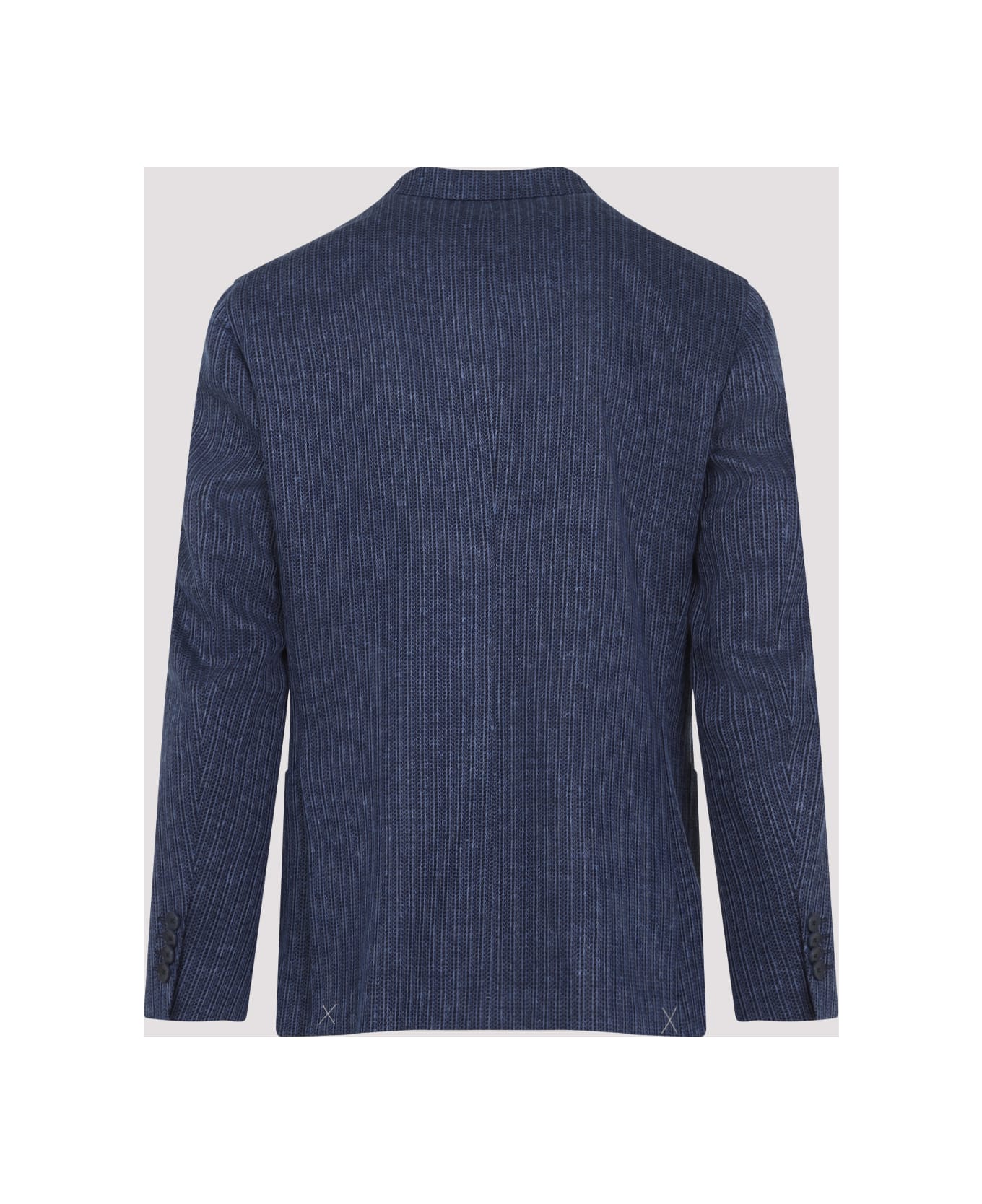 Etro Roma Sport W/basting Jacket - Pale Blue