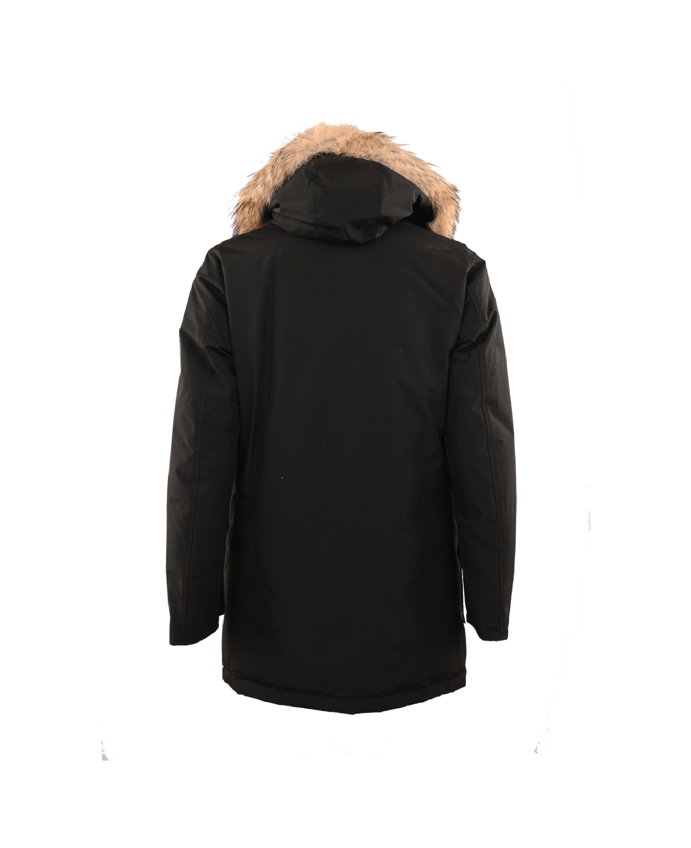 Woolrich Artic Detachable Fur Parka - Nero