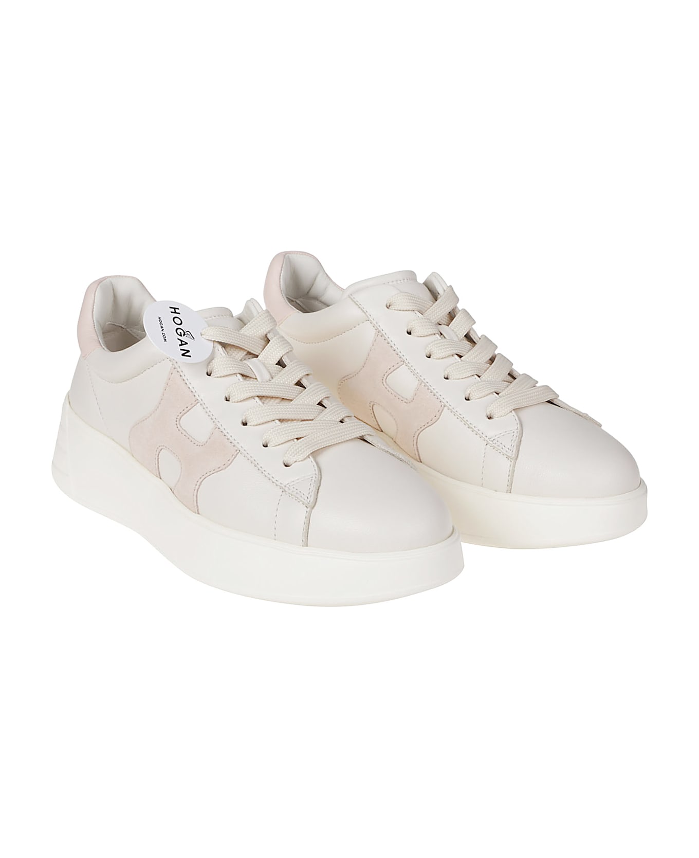 Hogan Rebel H562 Sneakers - Gas Yogurt/rosa