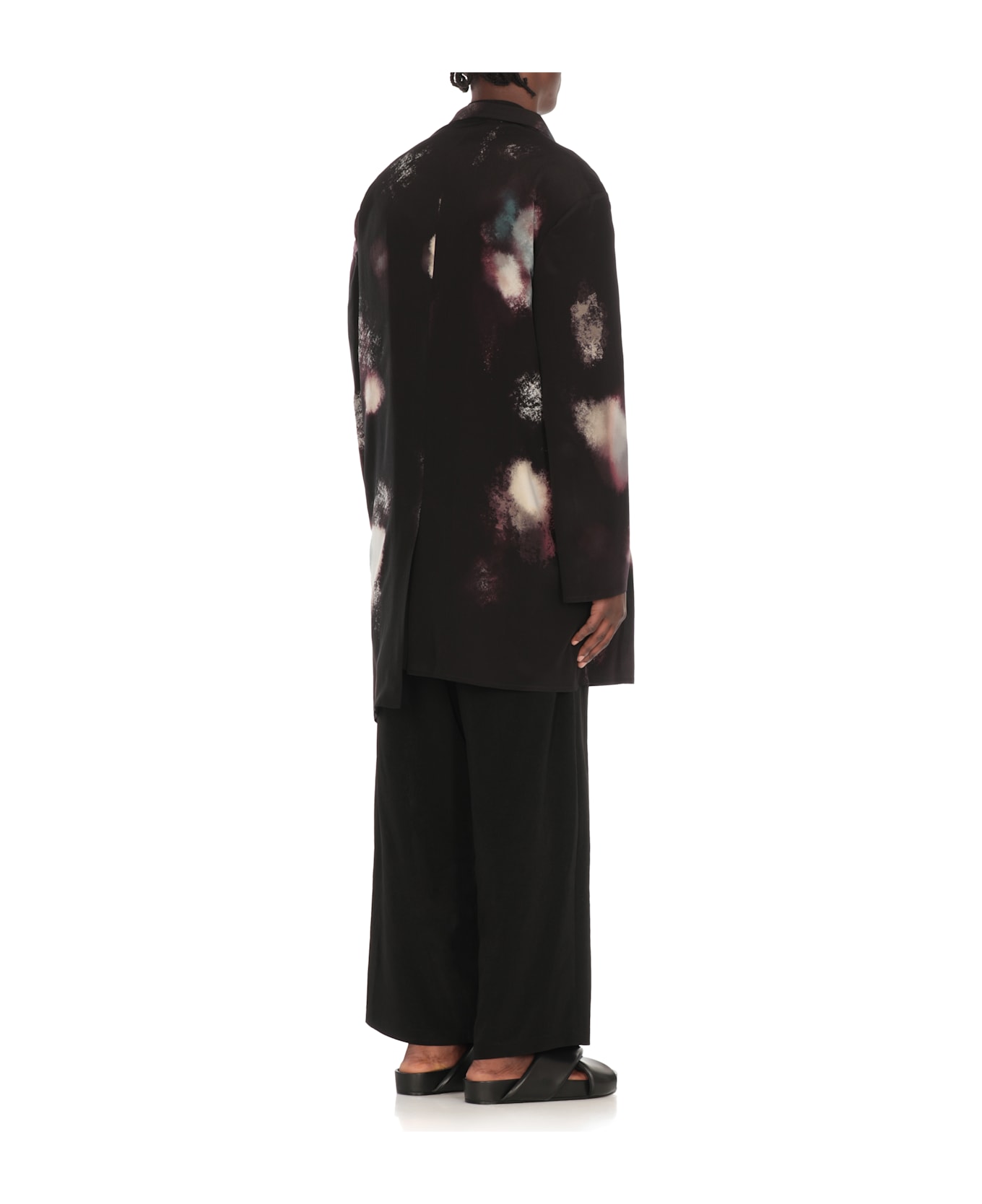Yohji Yamamoto Silk Jacket - Black