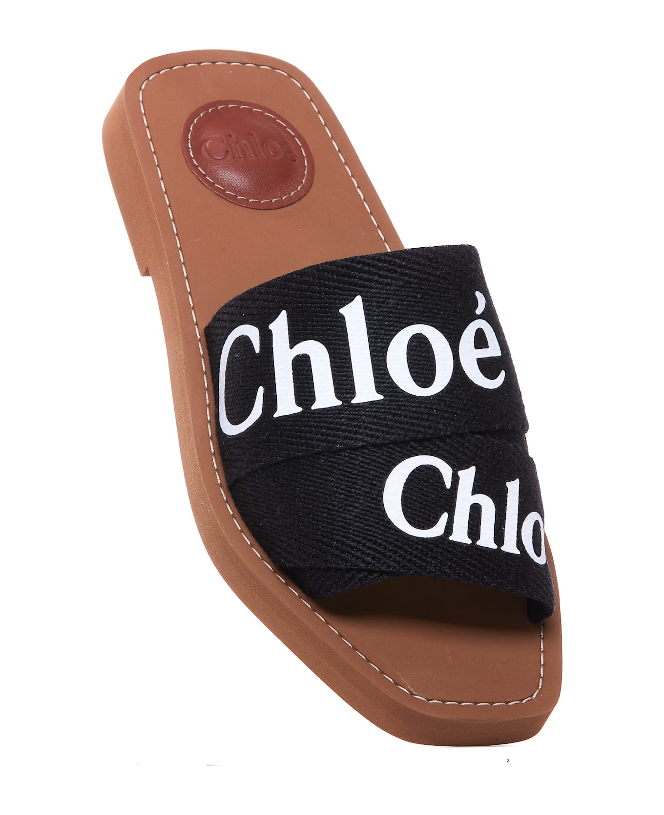 Chloé Woody Sandals - Black