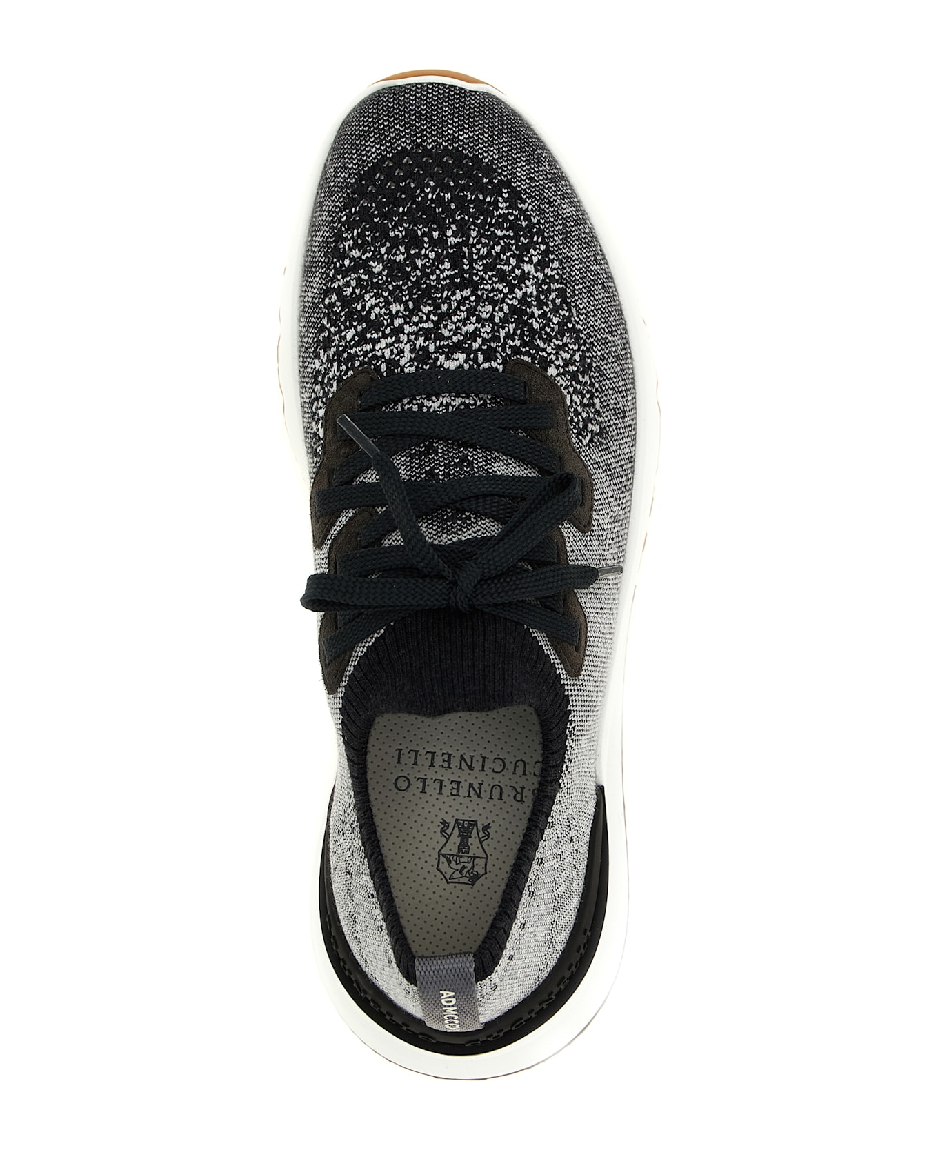 Brunello Cucinelli Knitted Sneakers - BLACK