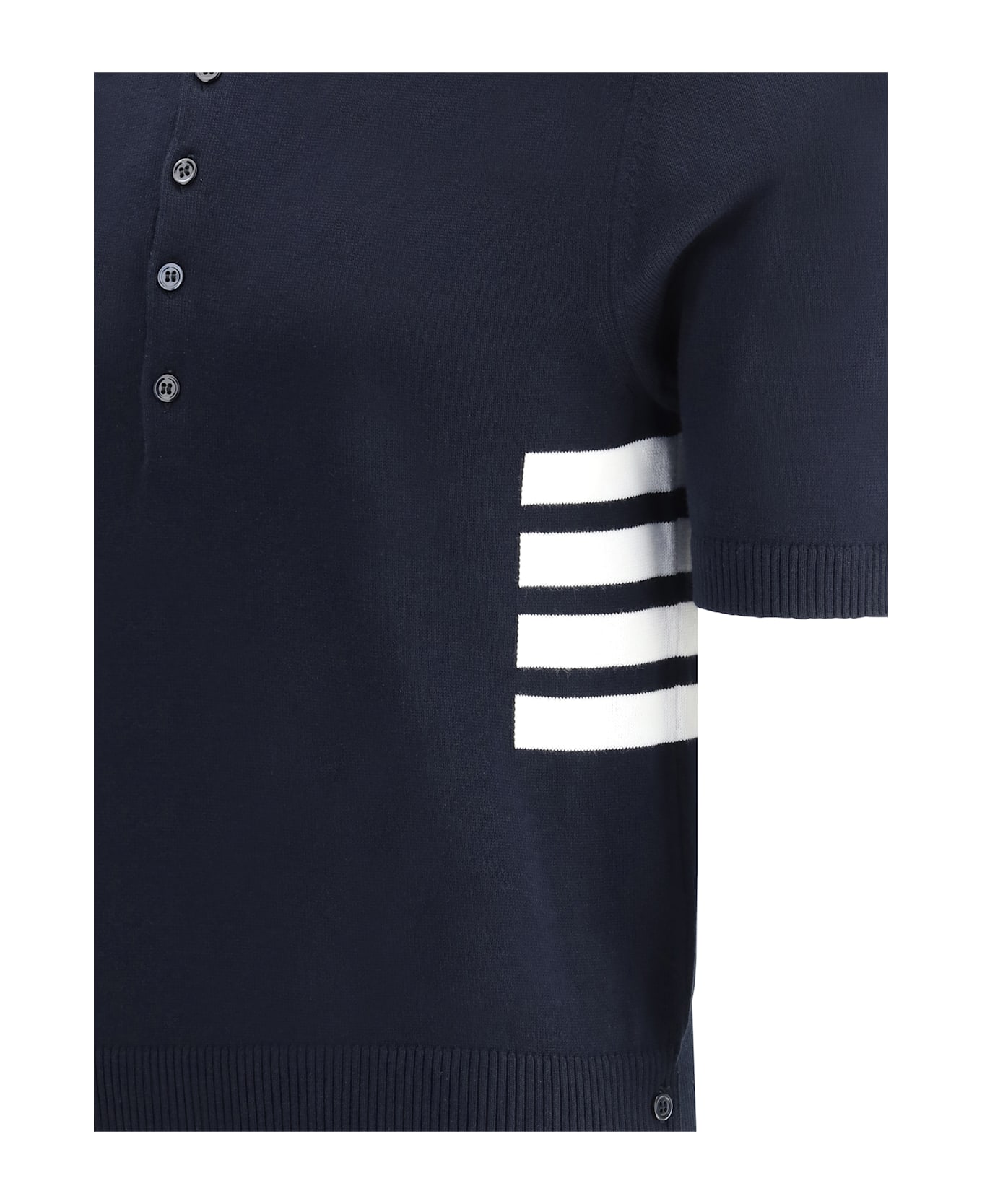 Thom Browne Polo Shirt - NAVY