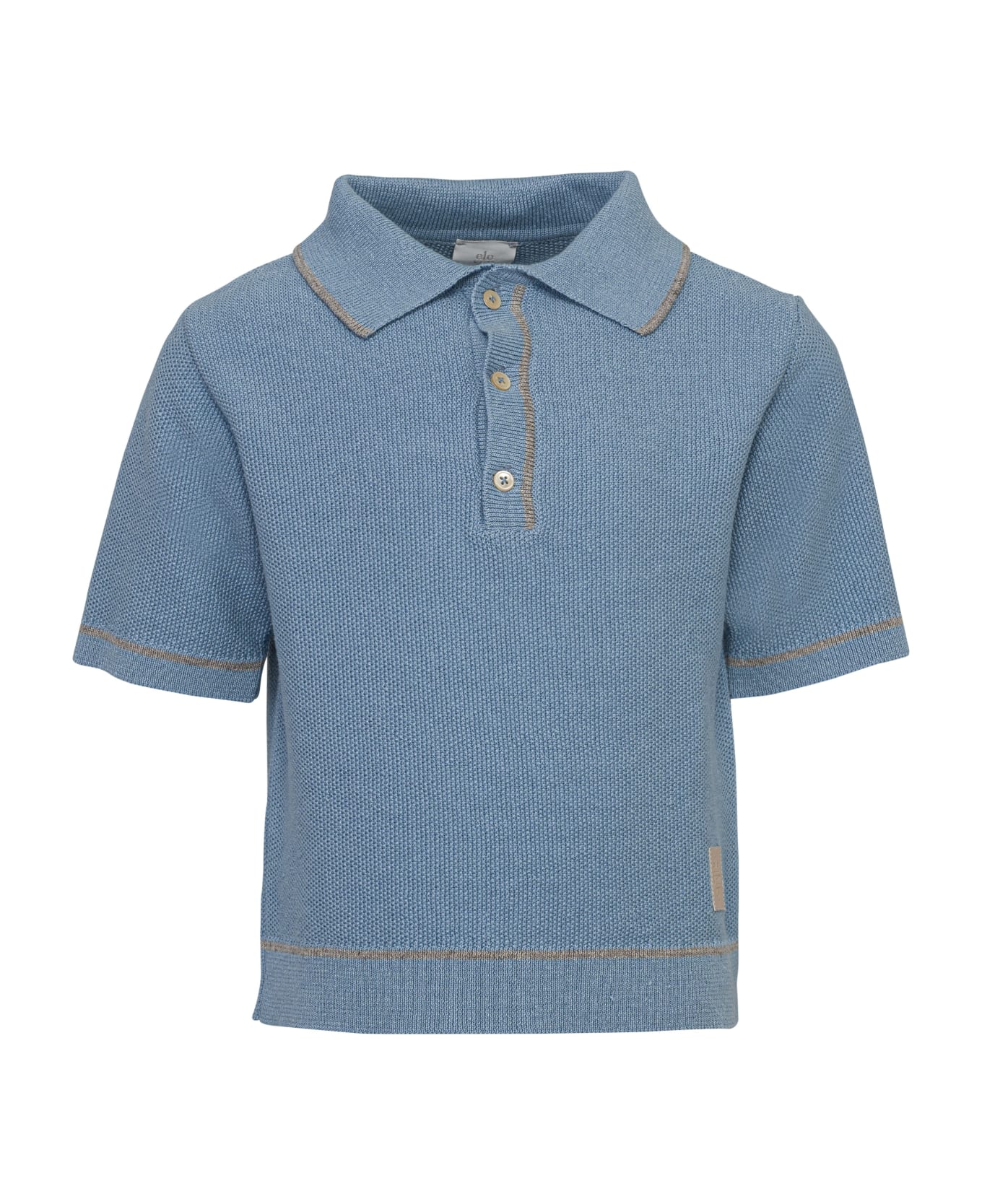 Eleventy Polo Shirt - Light blue アクセサリー＆ギフト