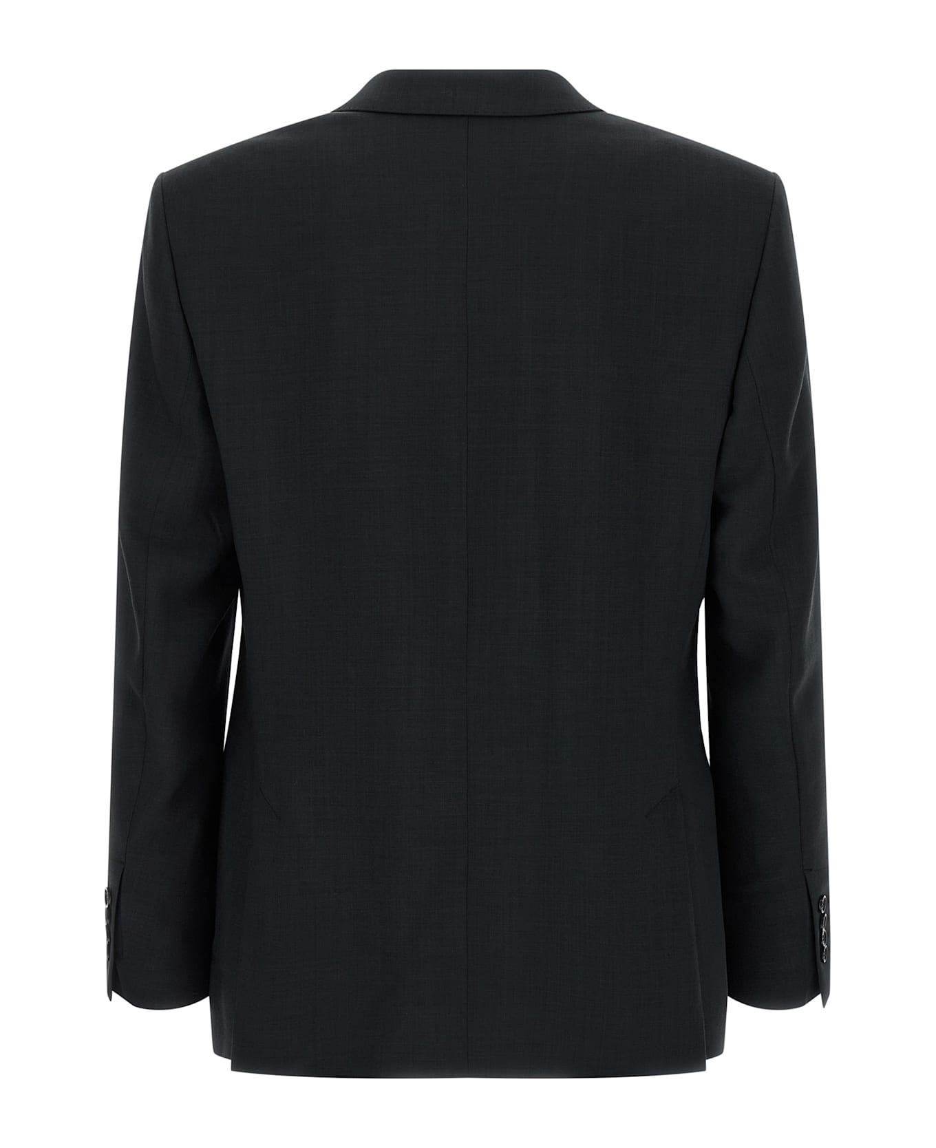 Ami Alexandre Mattiussi Wool Blazer - CHARCOAL
