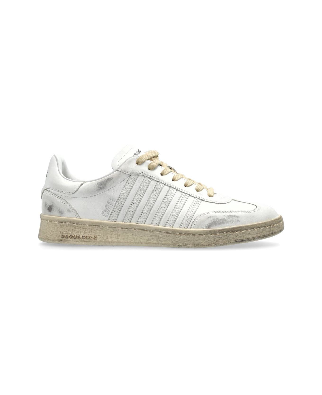 Dsquared2 Dirty Boxer Sneakers - BIANCO